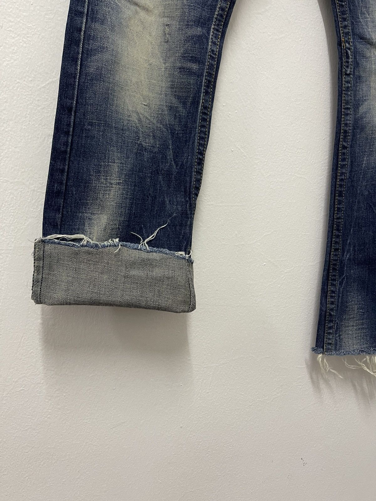 Japanese Brand × Vintage Vintage Redpepper Double Flag Distressed Jeans Size US 31 - 14 Thumbnail