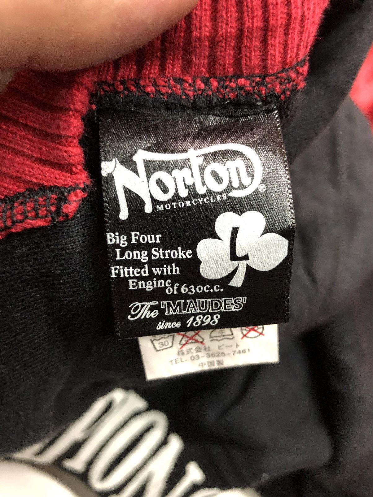 Norton NORTON WORLD CHAMPION KING OF MOTORCYCLE REVERSIBLE SWEATER Size US M / EU 48-50 / 2 - 20 Thumbnail