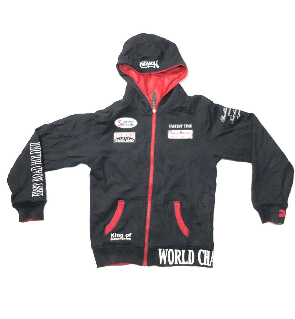 Norton NORTON WORLD CHAMPION KING OF MOTORCYCLE REVERSIBLE SWEATER Size US M / EU 48-50 / 2 - 11 Thumbnail