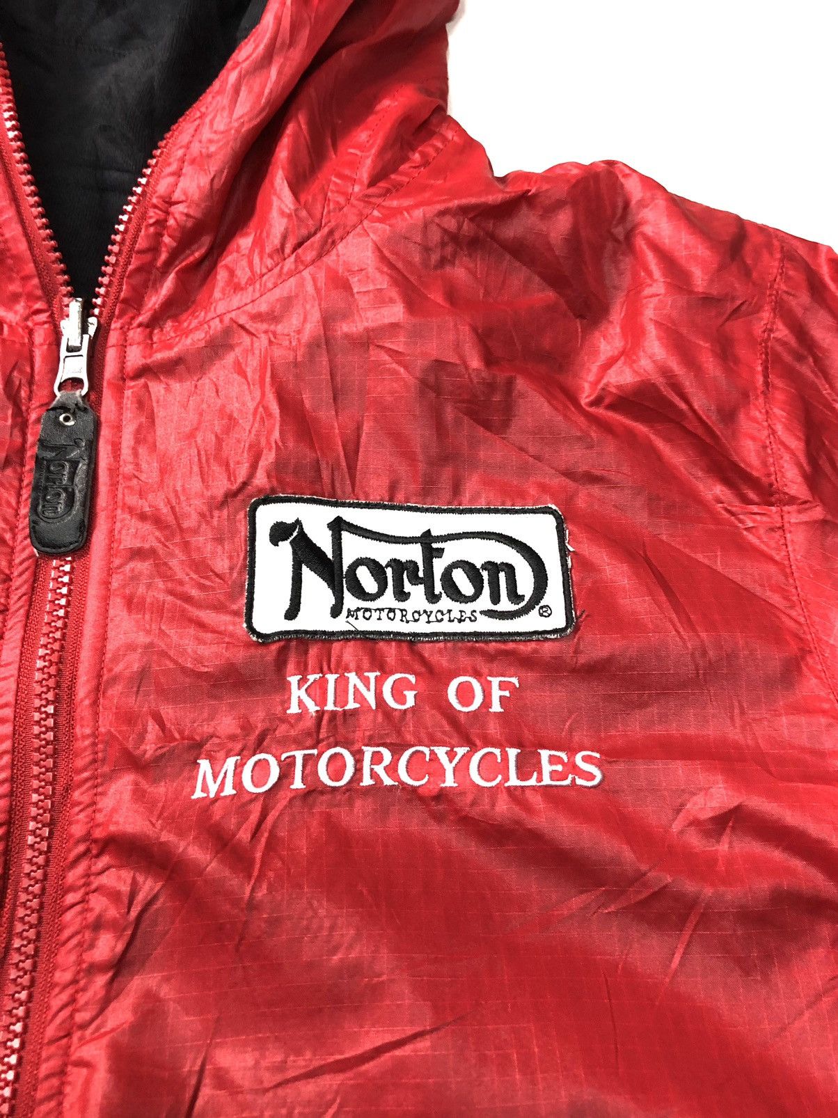 Norton NORTON WORLD CHAMPION KING OF MOTORCYCLE REVERSIBLE SWEATER Size US M / EU 48-50 / 2 - 3 Thumbnail
