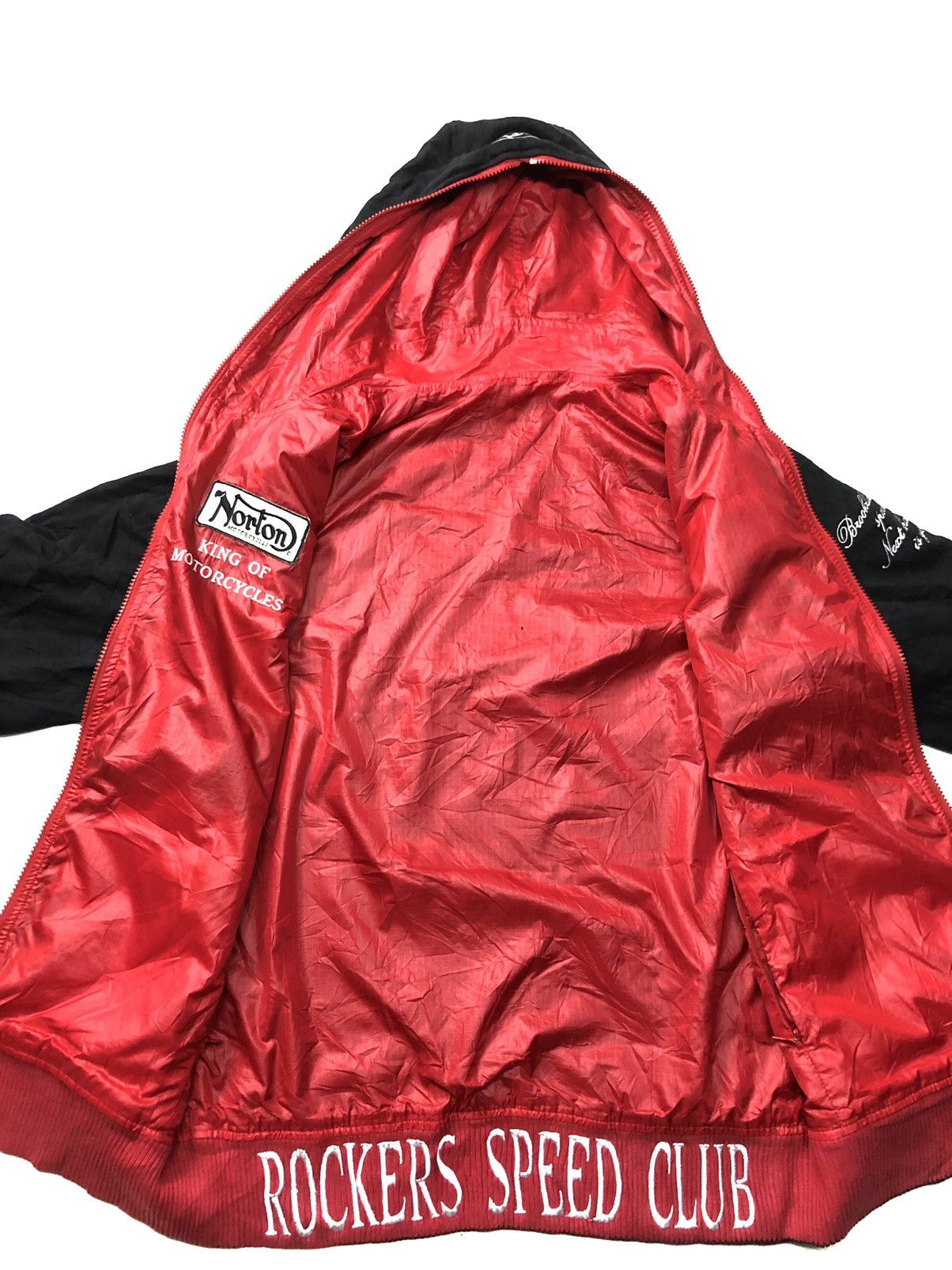 Norton NORTON WORLD CHAMPION KING OF MOTORCYCLE REVERSIBLE SWEATER Size US M / EU 48-50 / 2 - 14 Thumbnail