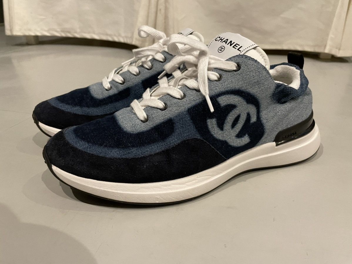 Chanel Chanel denim running sneakers men’s 41 Size US 8 / EU 41 - 6 Thumbnail