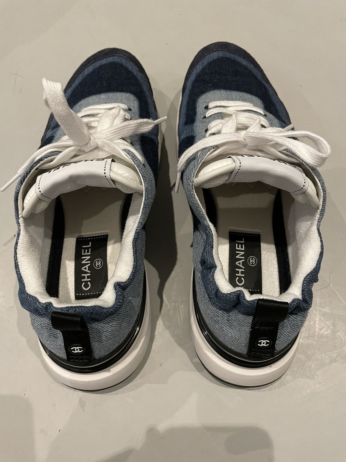 Chanel Chanel denim running sneakers men’s 41 Size US 8 / EU 41 - 3 Thumbnail