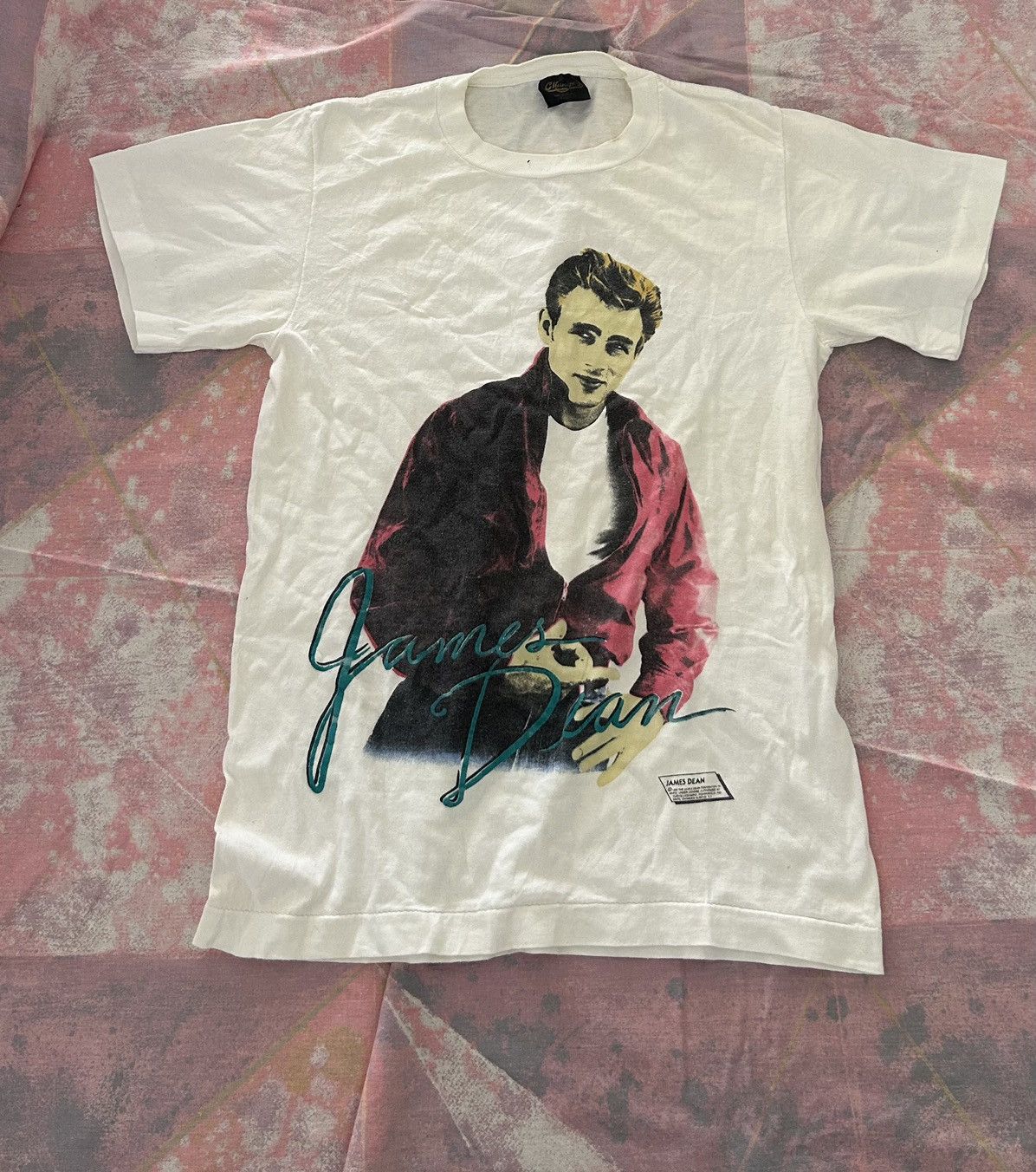 Band Tees × Vintage James Dean 1987 T-shirt Size US S / EU 44-46 / 1 - 2 Thumbnail