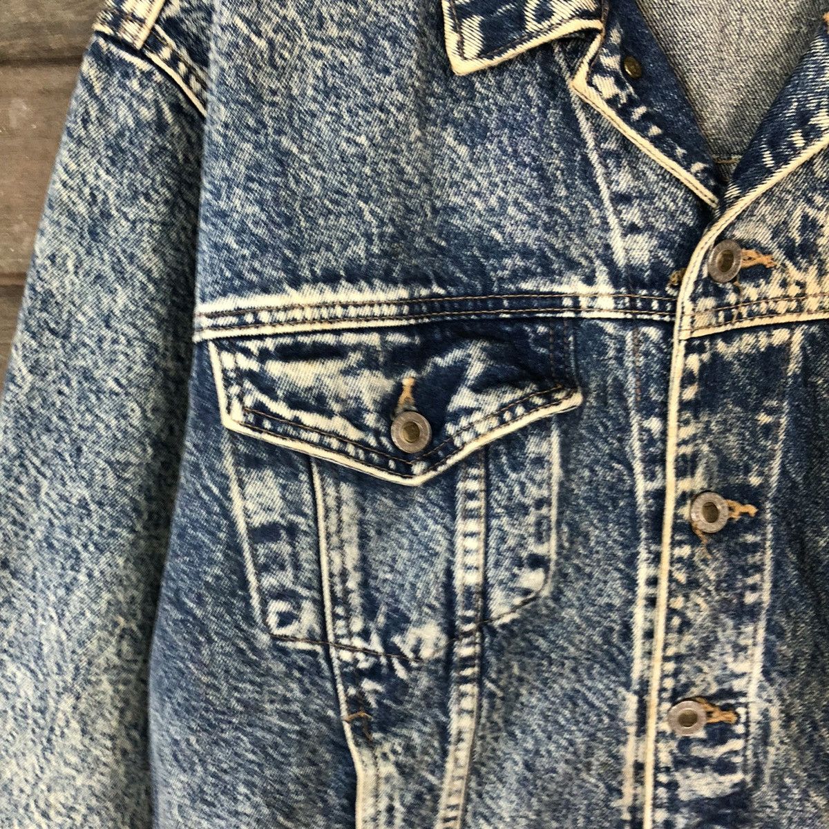 Big John Big John vintage Blue Denim Jacket #5701 Size US L / EU 52-54 / 3 - 6 Thumbnail