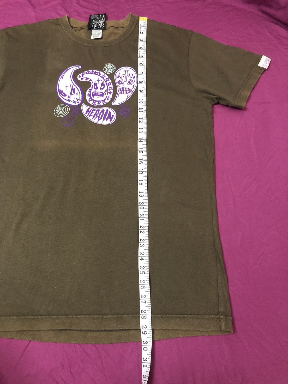 Vintage Vintage Heroin Skateboards U.K T-Shirt Size US L / EU 52-54 / 3 - 8 Thumbnail