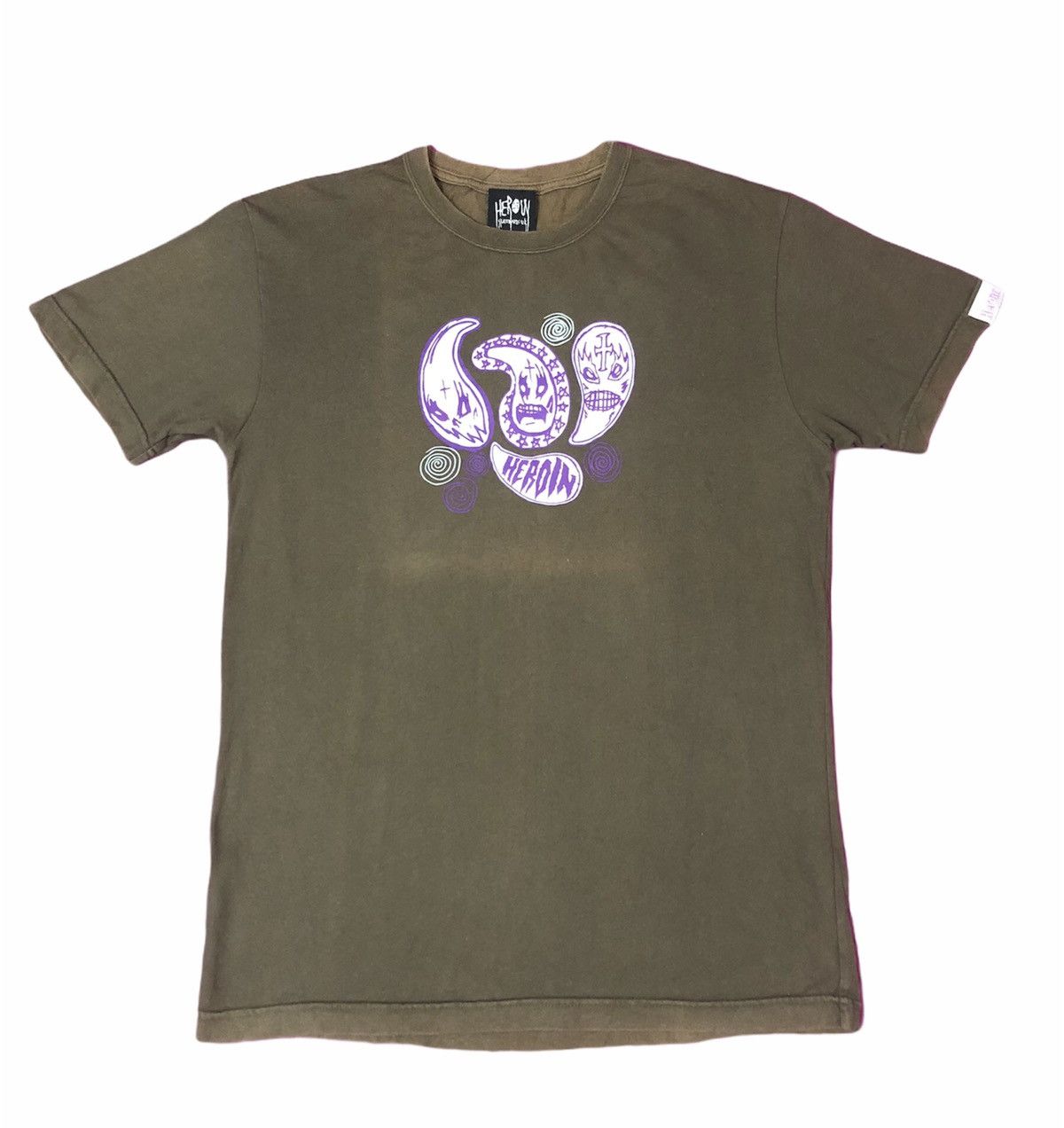 Vintage Vintage Heroin Skateboards U.K T-Shirt Size US L / EU 52-54 / 3 - 1 Thumbnail