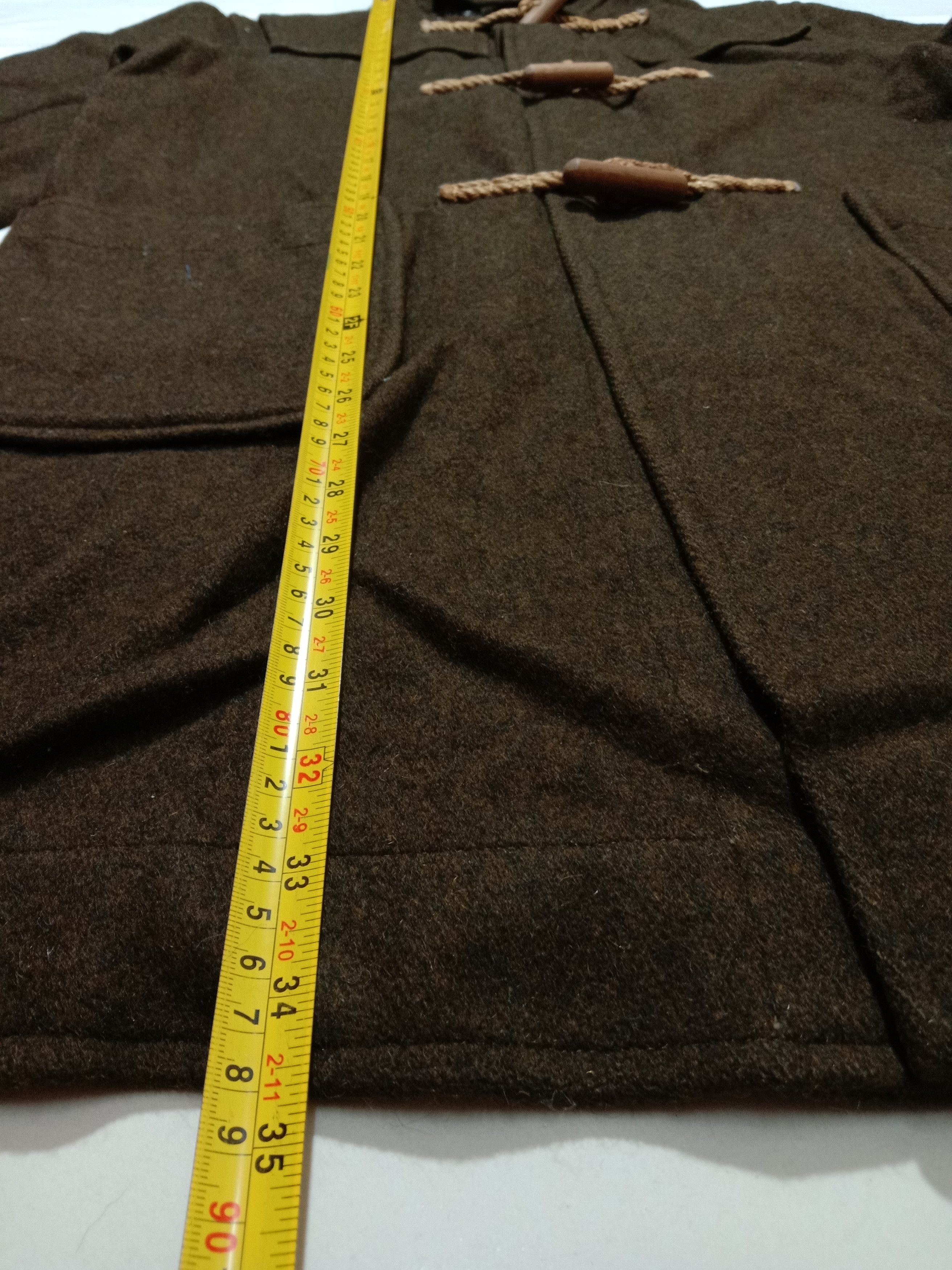 Japanese Brand Vintage Jun Collegian Wool Hoodies Duffe Heavy Jacket Size US L / EU 52-54 / 3 - 8 Thumbnail