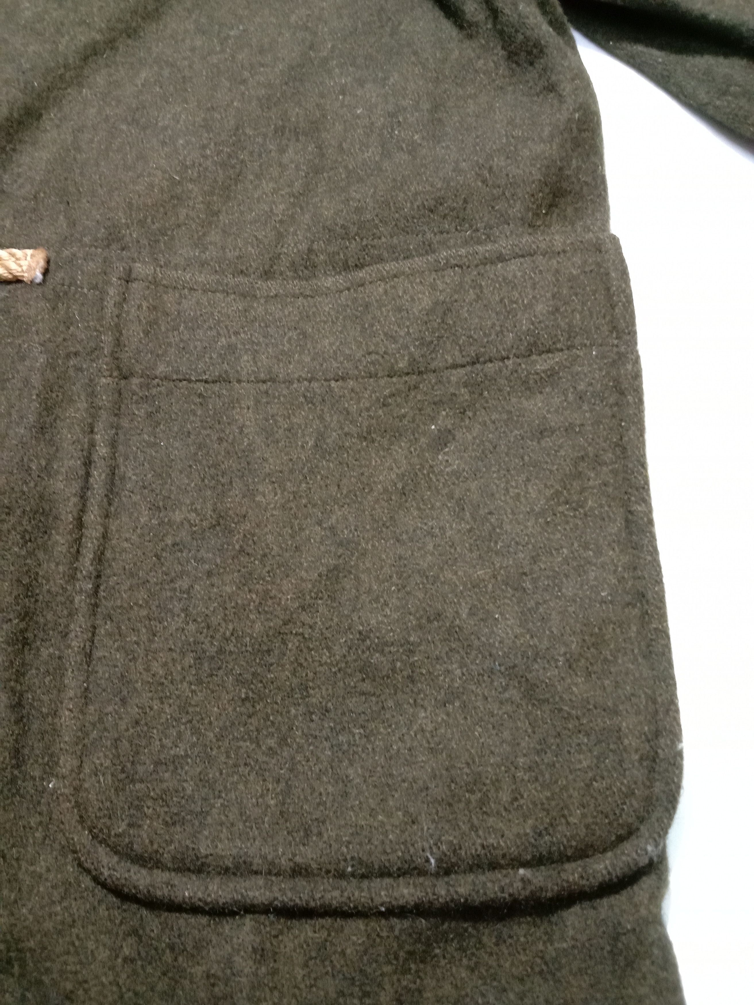 Japanese Brand Vintage Jun Collegian Wool Hoodies Duffe Heavy Jacket Size US L / EU 52-54 / 3 - 6 Thumbnail