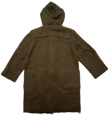 Japanese Brand Vintage Jun Collegian Wool Hoodies Duffe Heavy Jacket Size US L / EU 52-54 / 3 - 5 Thumbnail