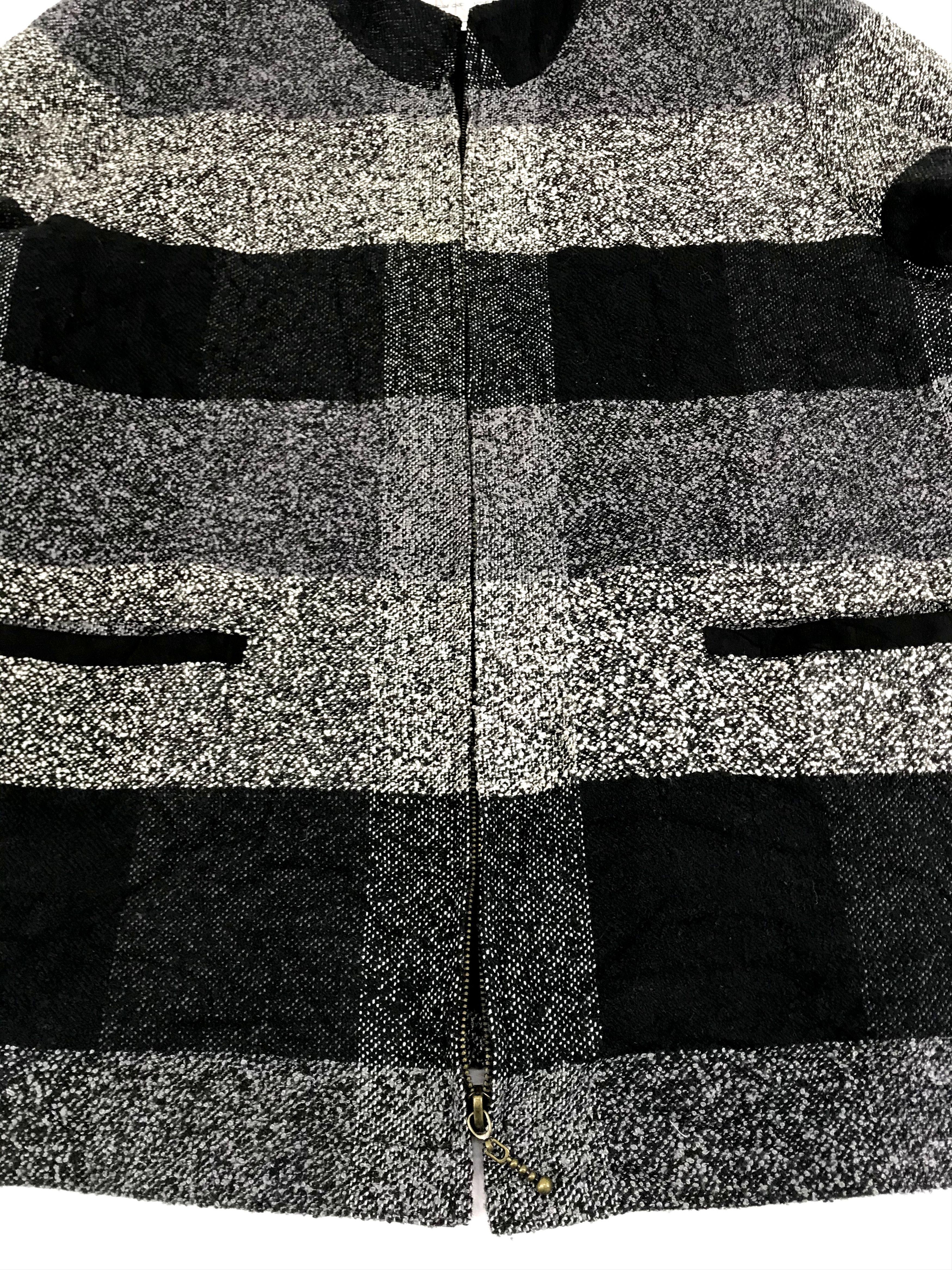 Vintage Vintage Madam Chic Junior Nova Plaid Check Jacket Inner Size US L / EU 52-54 / 3 - 4 Thumbnail
