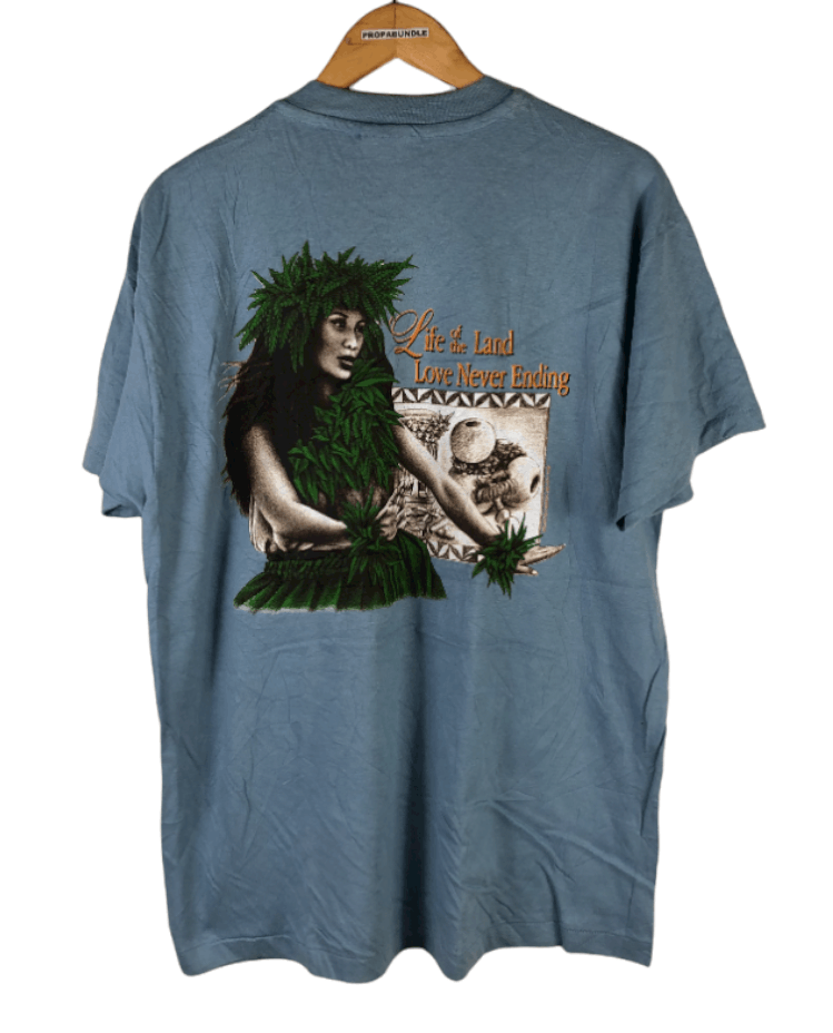 Hanes Vintage 90s Hawaii Legacy Tshirt Size US L / EU 52-54 / 3 - 5 Thumbnail