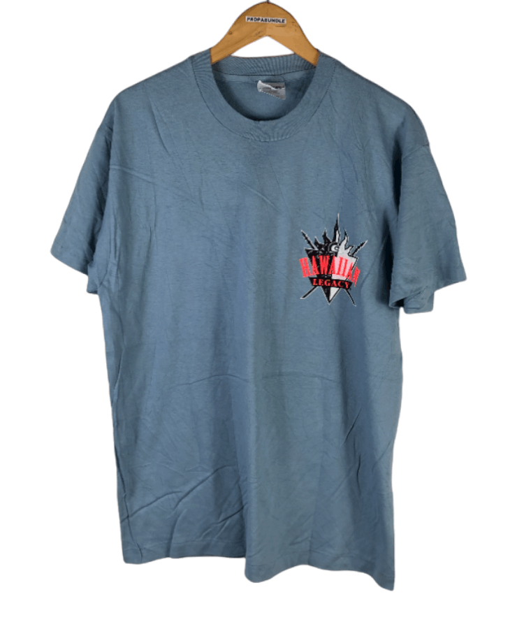 Hanes Vintage 90s Hawaii Legacy Tshirt Size US L / EU 52-54 / 3 - 1 Thumbnail
