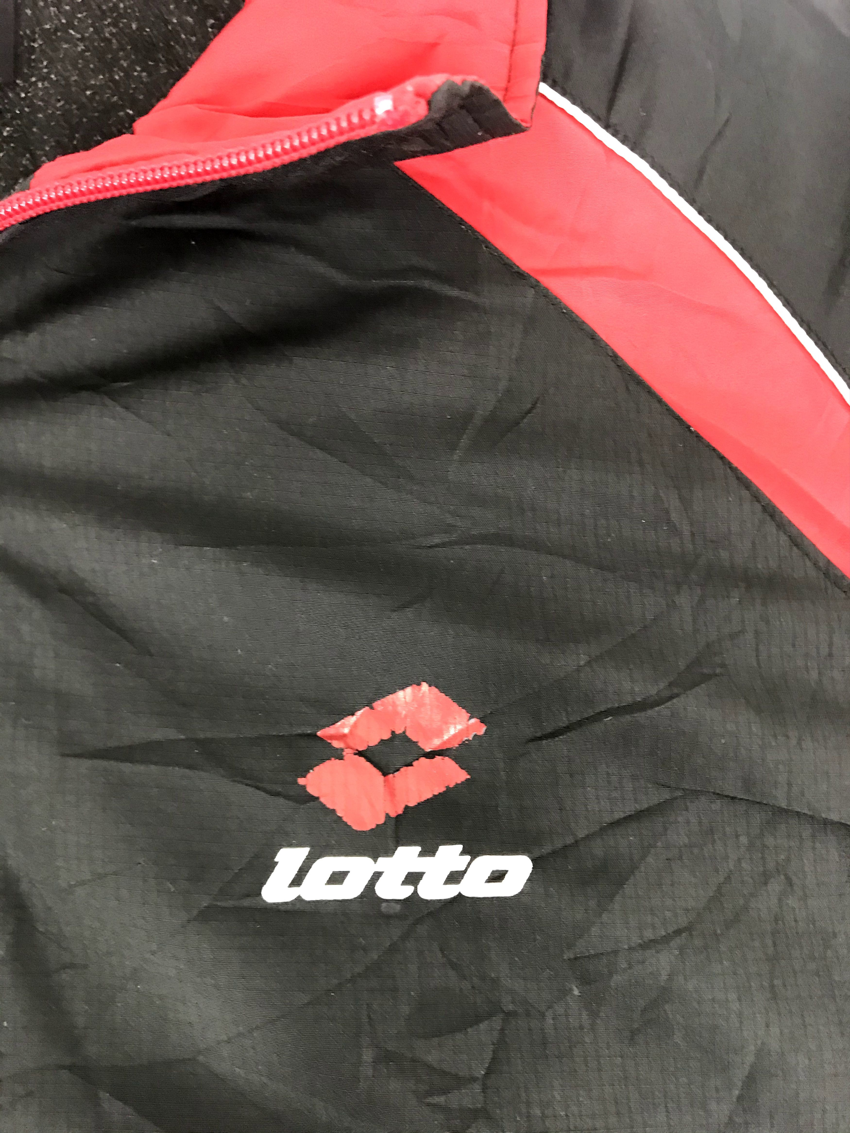 Lotto Sport Vintage Lotto Italian Sport Brand Bomber Jacket Fleece Size US XL / EU 56 / 4 - 3 Thumbnail