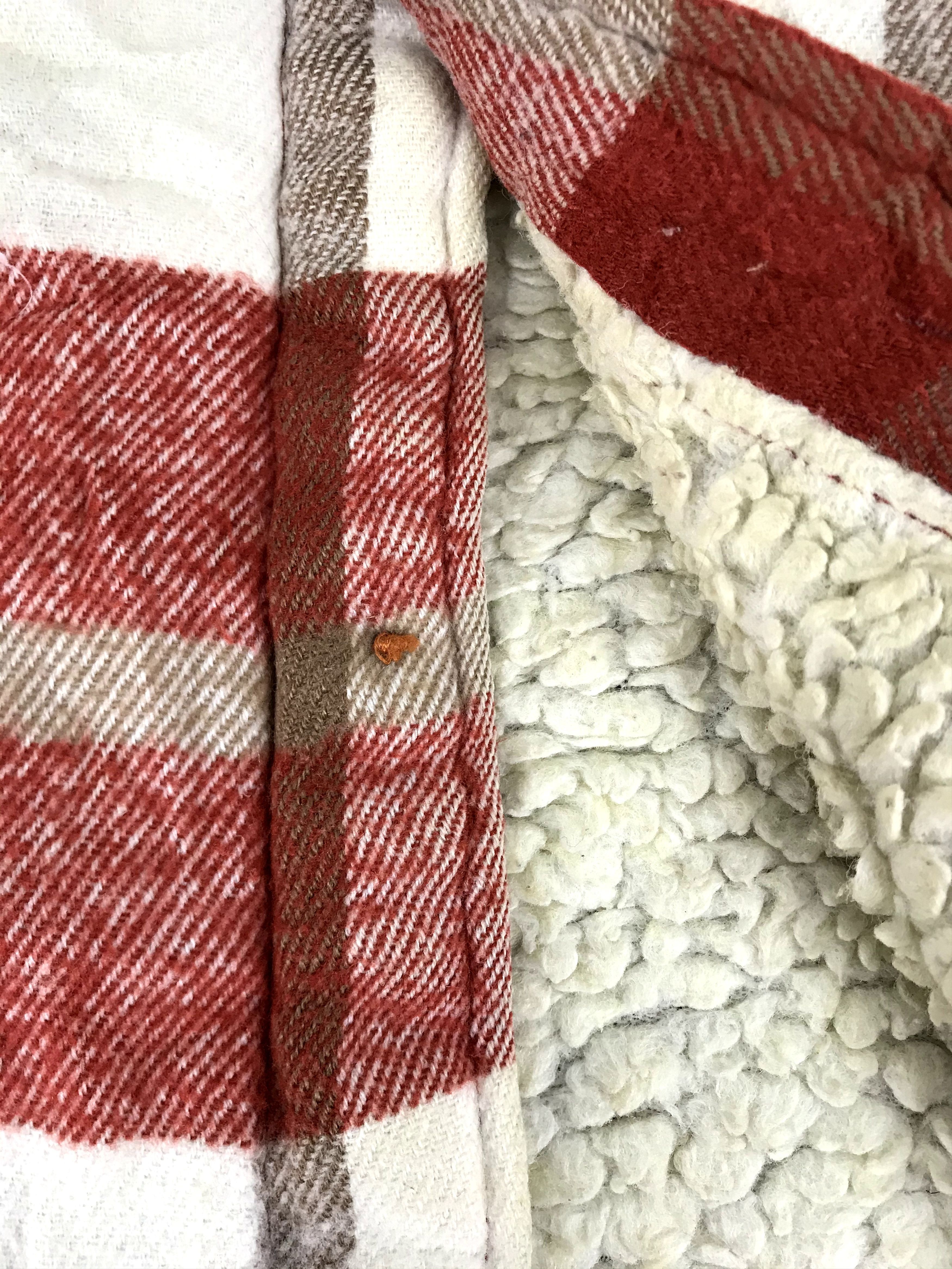 Flannel Vintage Style Ramjet Plaid Check Sherpa Inner Lined Flannel Size US XL / EU 56 / 4 - 12 Thumbnail