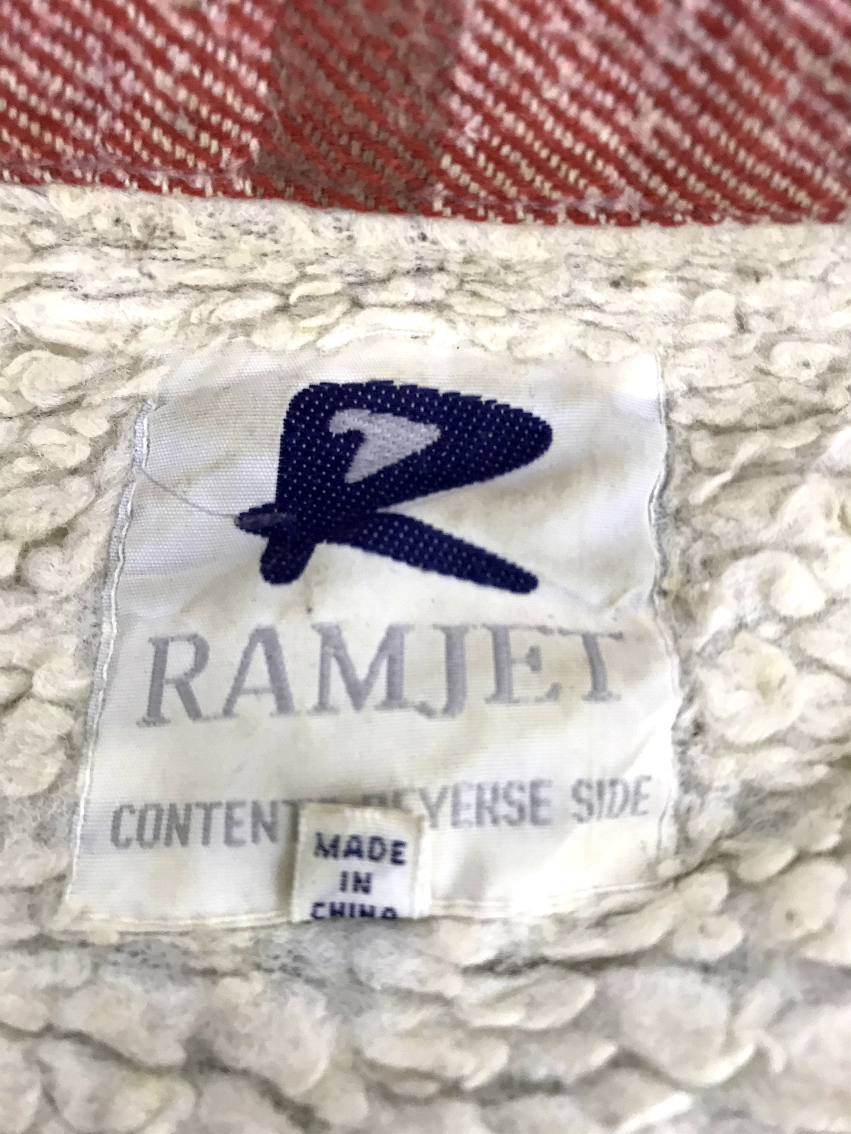 Flannel Vintage Style Ramjet Plaid Check Sherpa Inner Lined Flannel Size US XL / EU 56 / 4 - 8 Thumbnail