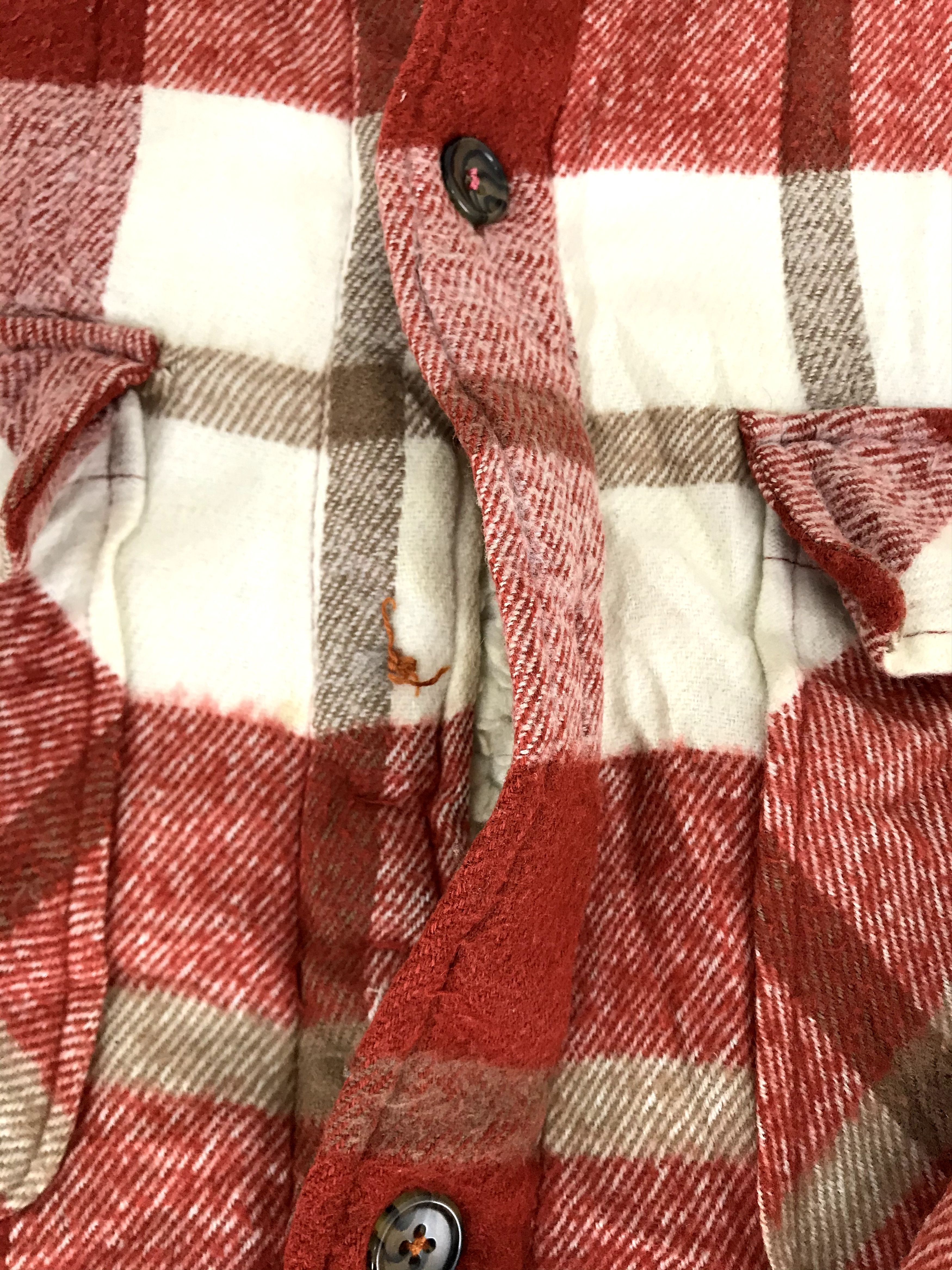 Flannel Vintage Style Ramjet Plaid Check Sherpa Inner Lined Flannel Size US XL / EU 56 / 4 - 5 Thumbnail