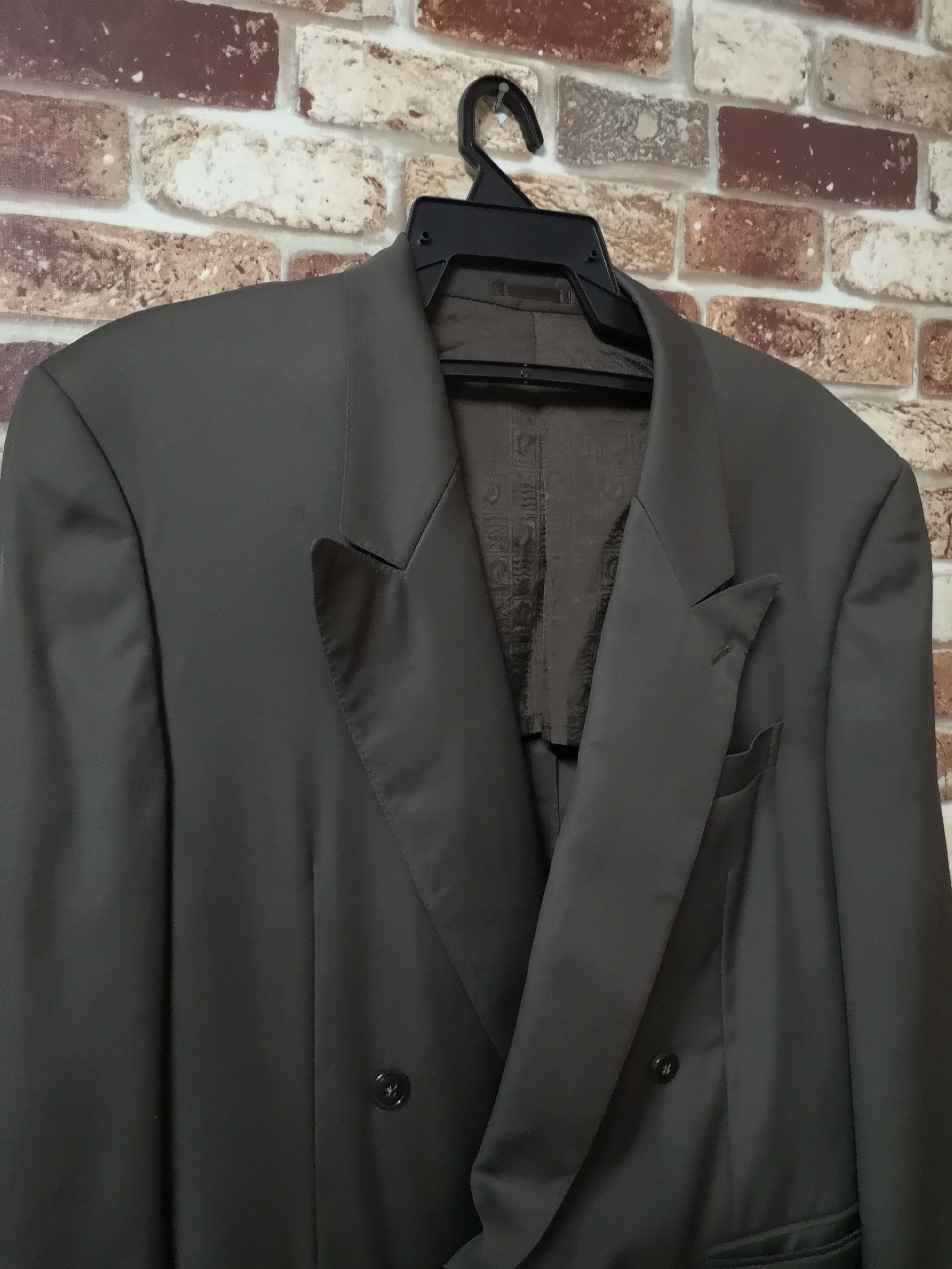 Designer × Japanese Brand × Lanvin 🔥LANVIN BLAZER BROWN COLOUR Size 46S - 2 Thumbnail