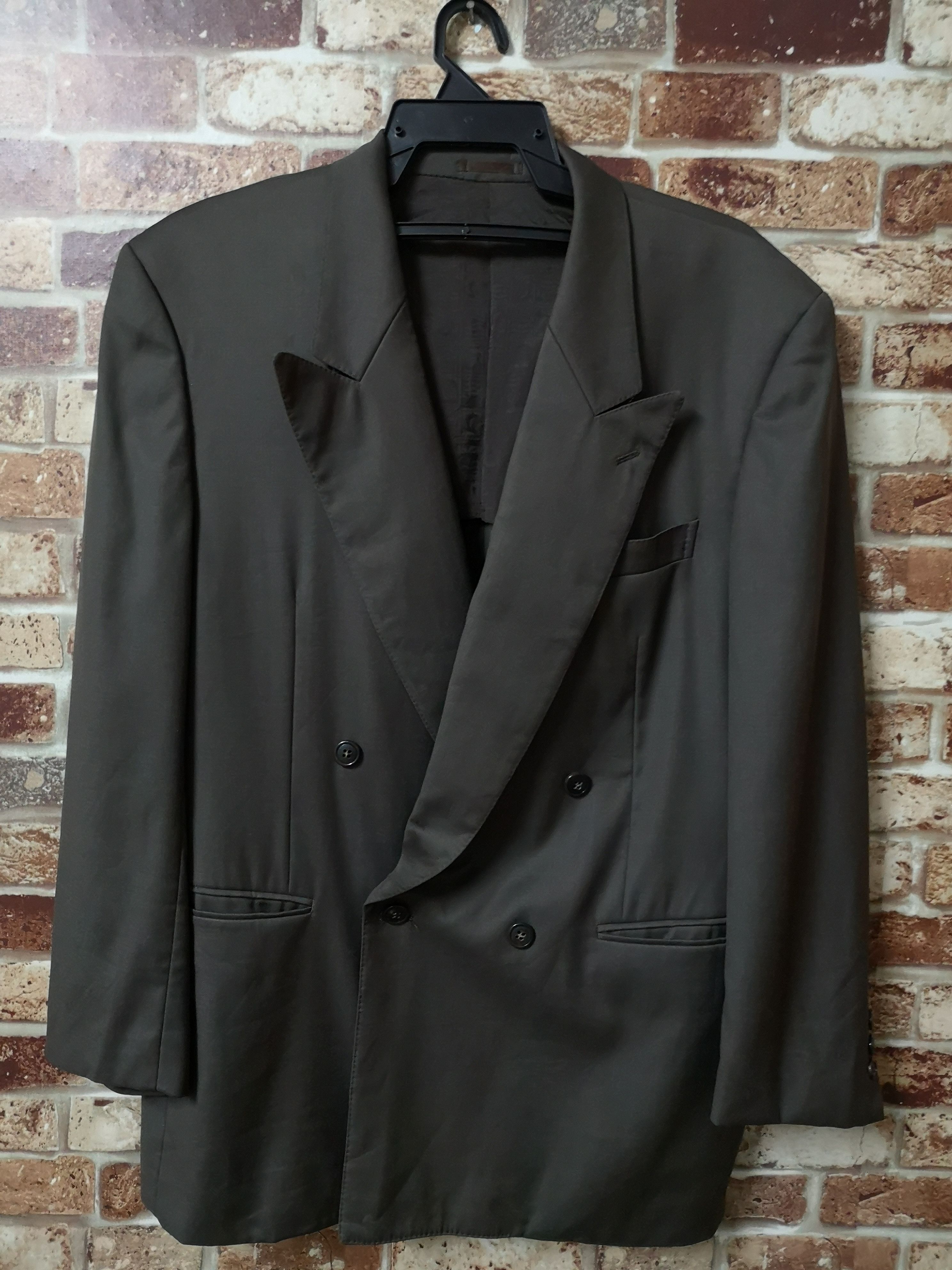 Designer × Japanese Brand × Lanvin 🔥LANVIN BLAZER BROWN COLOUR Size 46S - 1 Thumbnail