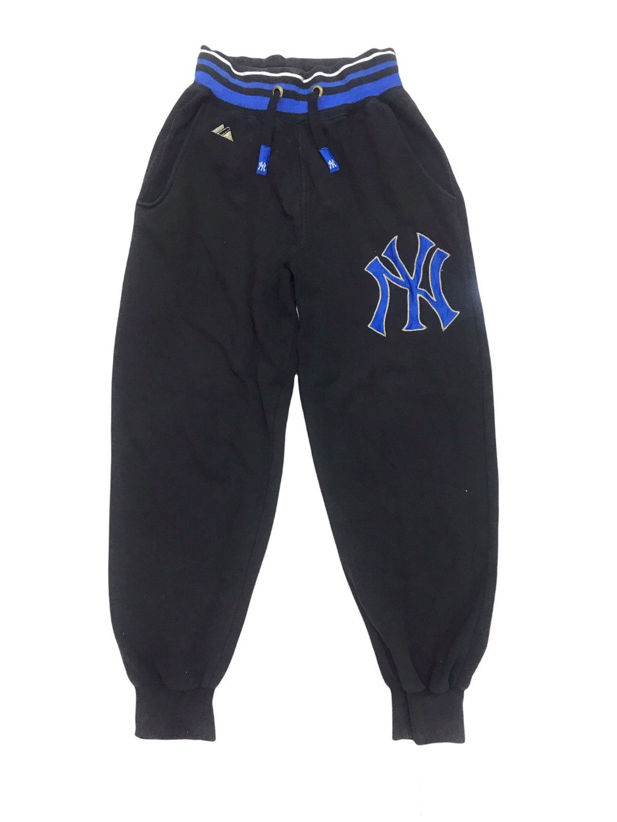 Cooperstown Collection × MLB × New York Yankees Vintage Rare New York Yankees Jogger Pants Big Logo MLB Size US 34 / EU 50 - 3 Thumbnail