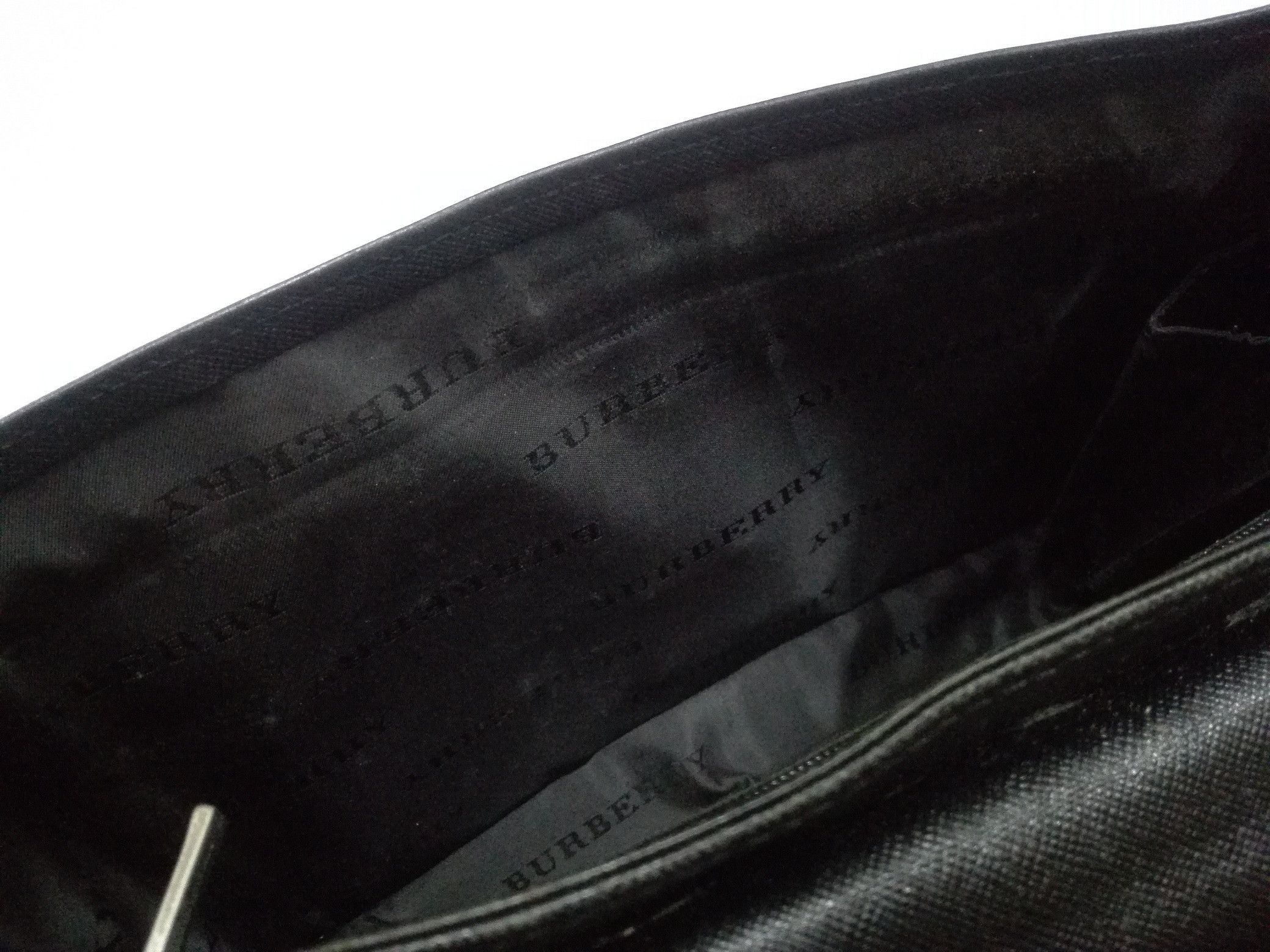 Burberry BURBERRY Clutch Bag Leather Size ONE SIZE - 4 Thumbnail