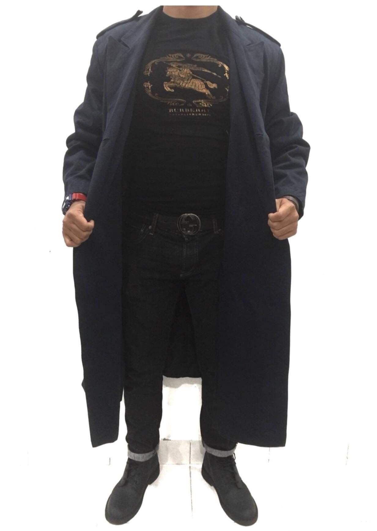 Yohji Yamamoto 🔥delete today🔥Yohji Yamamoto Trench Coat Parka Jacket Size US L / EU 52-54 / 3 - 9 Thumbnail