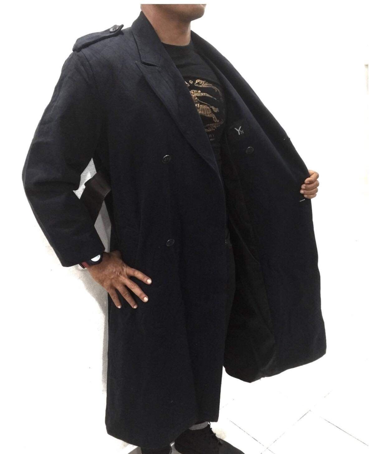 Yohji Yamamoto 🔥delete today🔥Yohji Yamamoto Trench Coat Parka Jacket Size US L / EU 52-54 / 3 - 7 Thumbnail