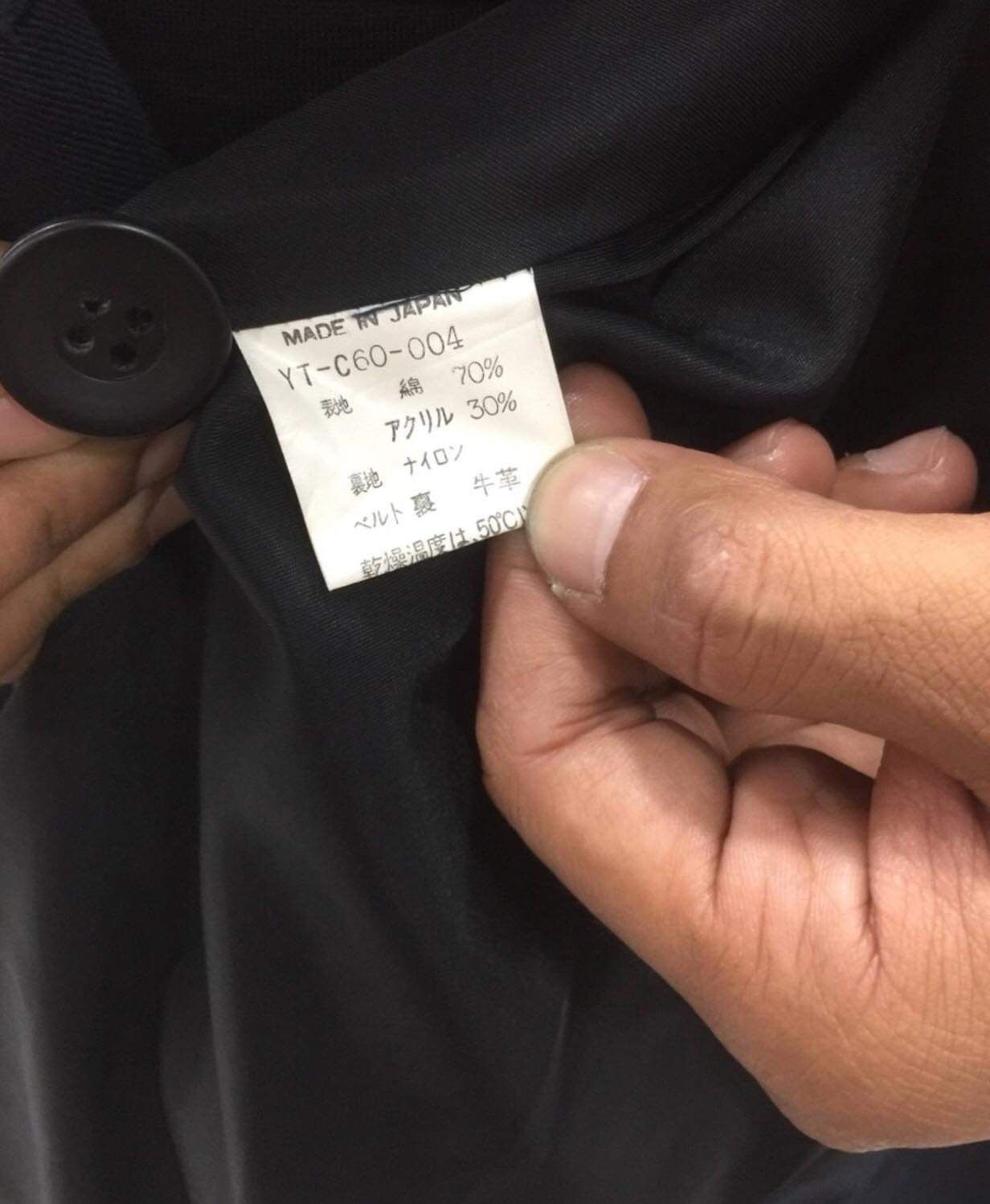 Yohji Yamamoto 🔥delete today🔥Yohji Yamamoto Trench Coat Parka Jacket Size US L / EU 52-54 / 3 - 5 Thumbnail