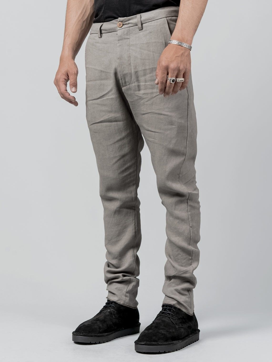 Poeme Bohemien SS 20 Poeme Bohemien 100% Linen Pants Size US 36 / EU 52 - 2 Thumbnail