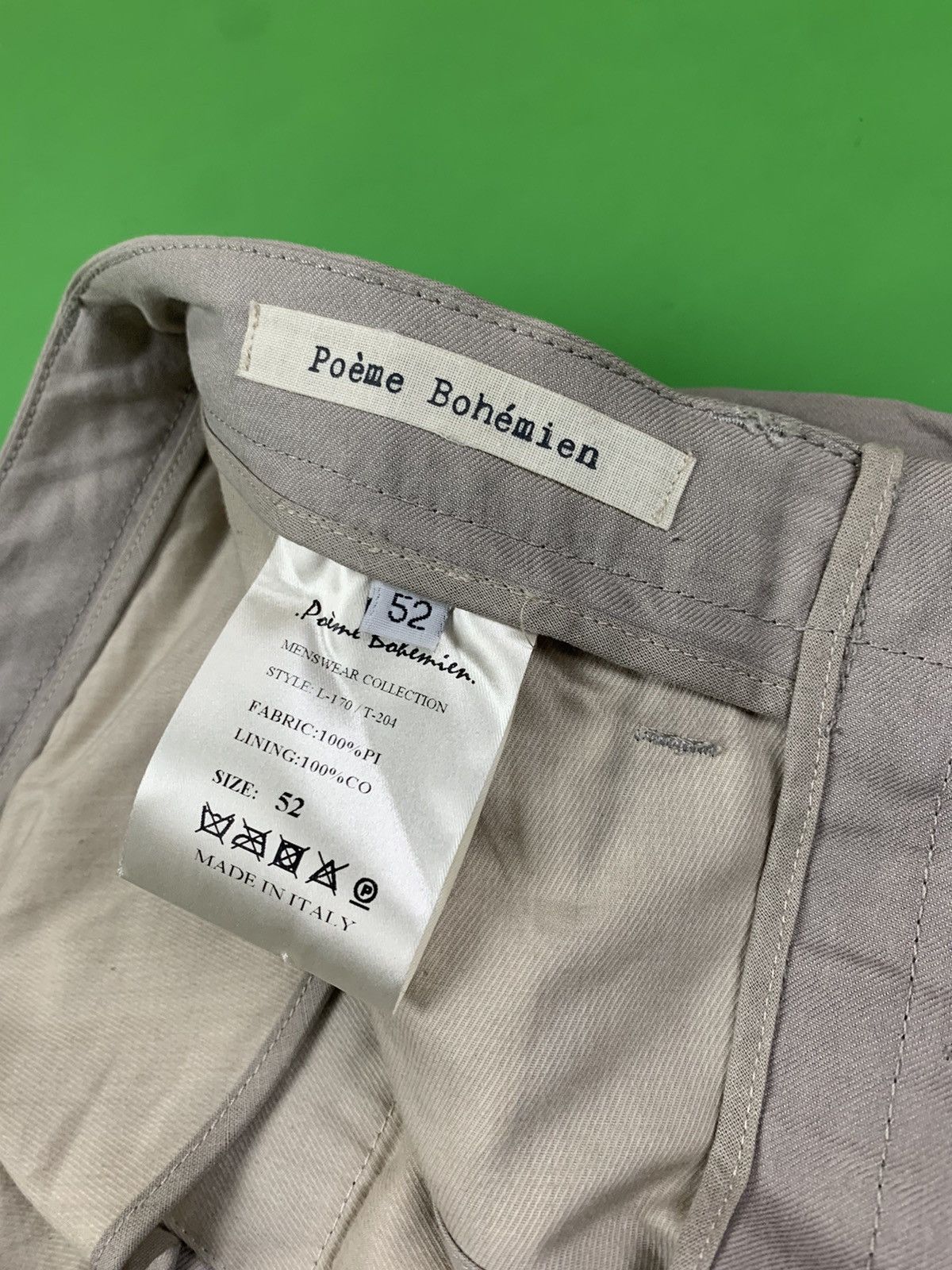 Poeme Bohemien SS 20 Poeme Bohemien 100% Linen Pants Size US 36 / EU 52 - 10 Thumbnail