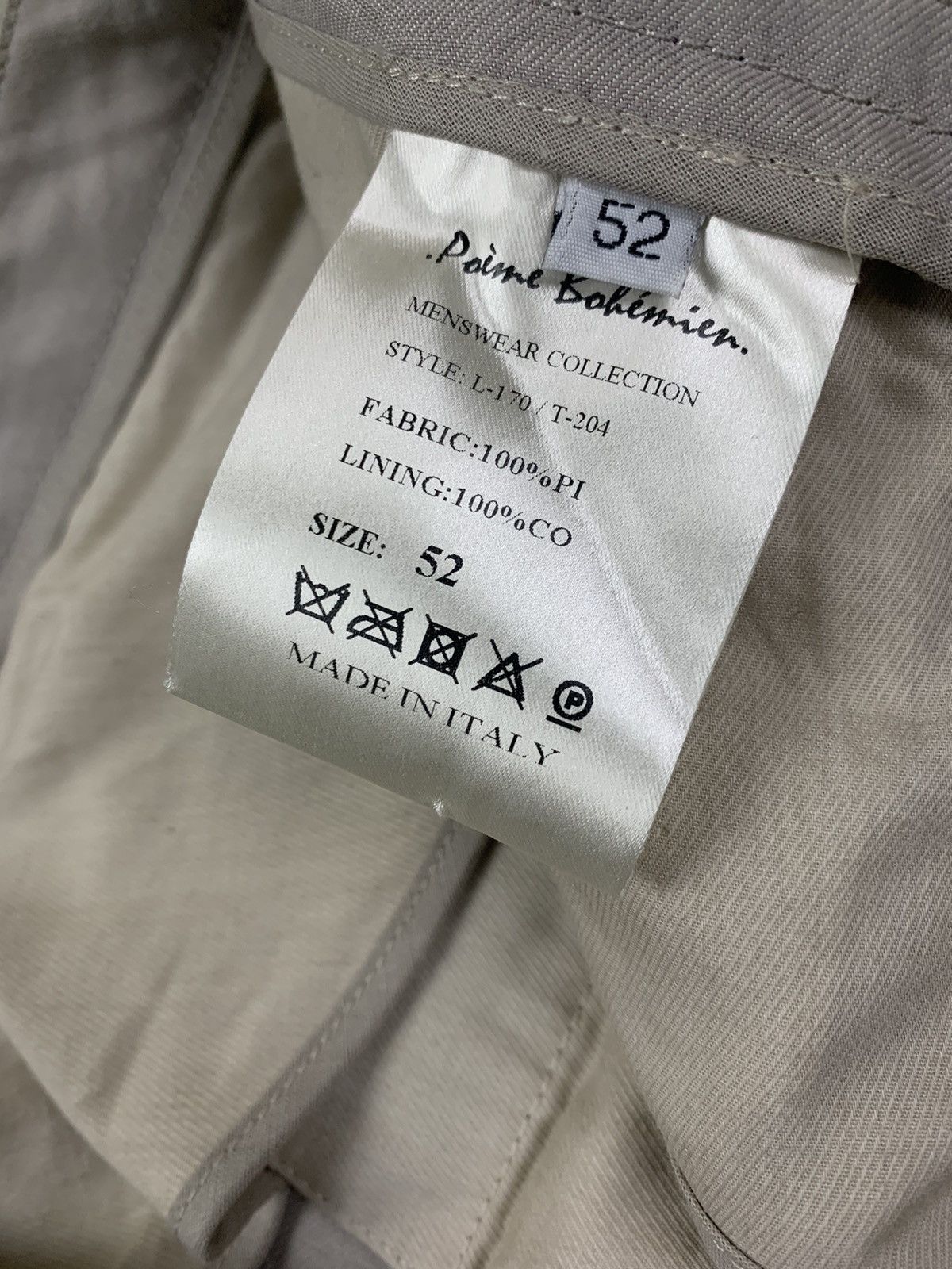 Poeme Bohemien SS 20 Poeme Bohemien 100% Linen Pants Size US 36 / EU 52 - 11 Thumbnail