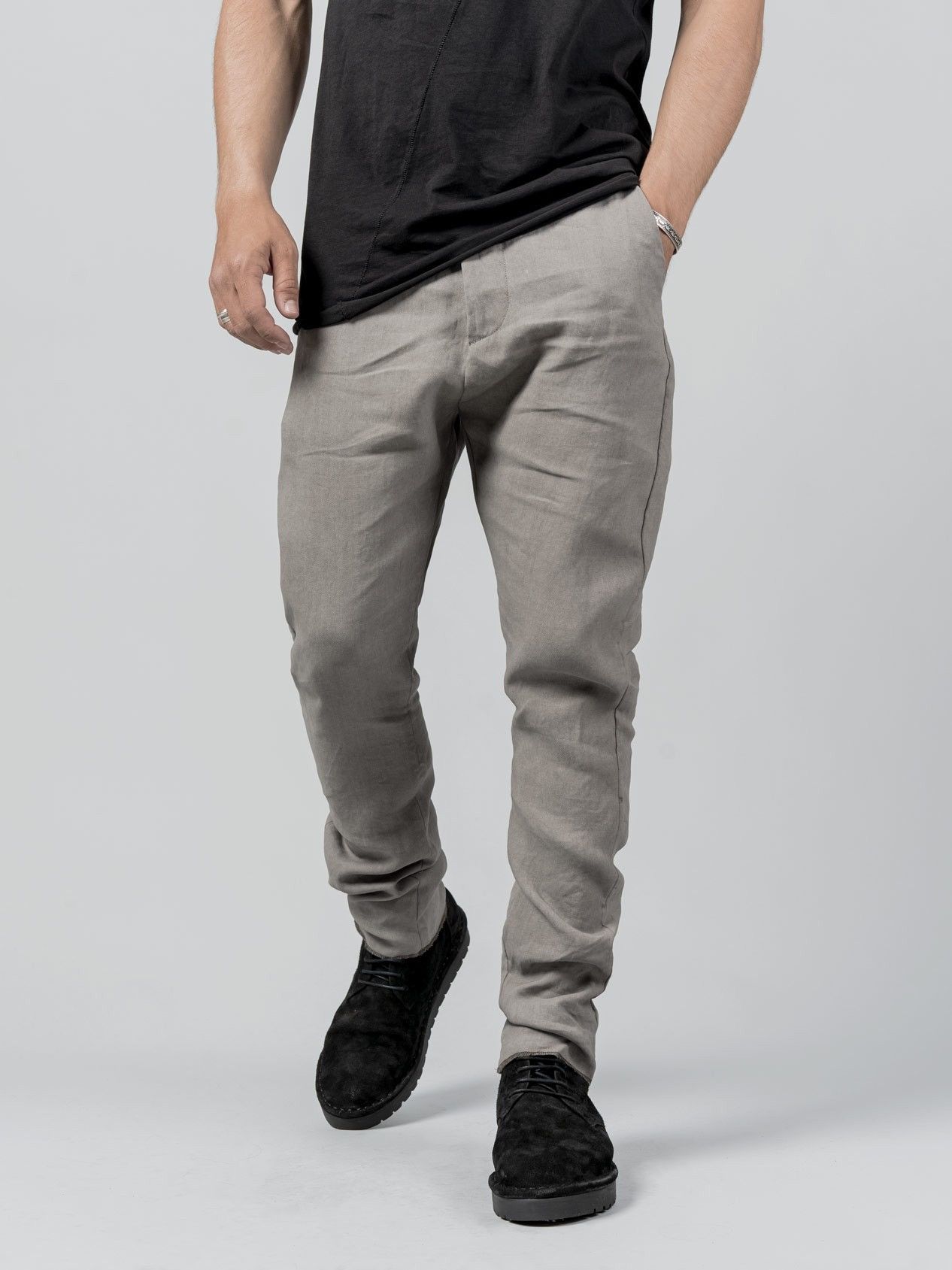 Poeme Bohemien SS 20 Poeme Bohemien 100% Linen Pants Size US 36 / EU 52 - 3 Thumbnail