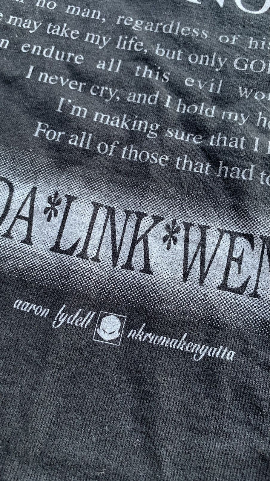 Rap Tees Vintage Da link Went Tshirt Size US L / EU 52-54 / 3 - 3 Thumbnail