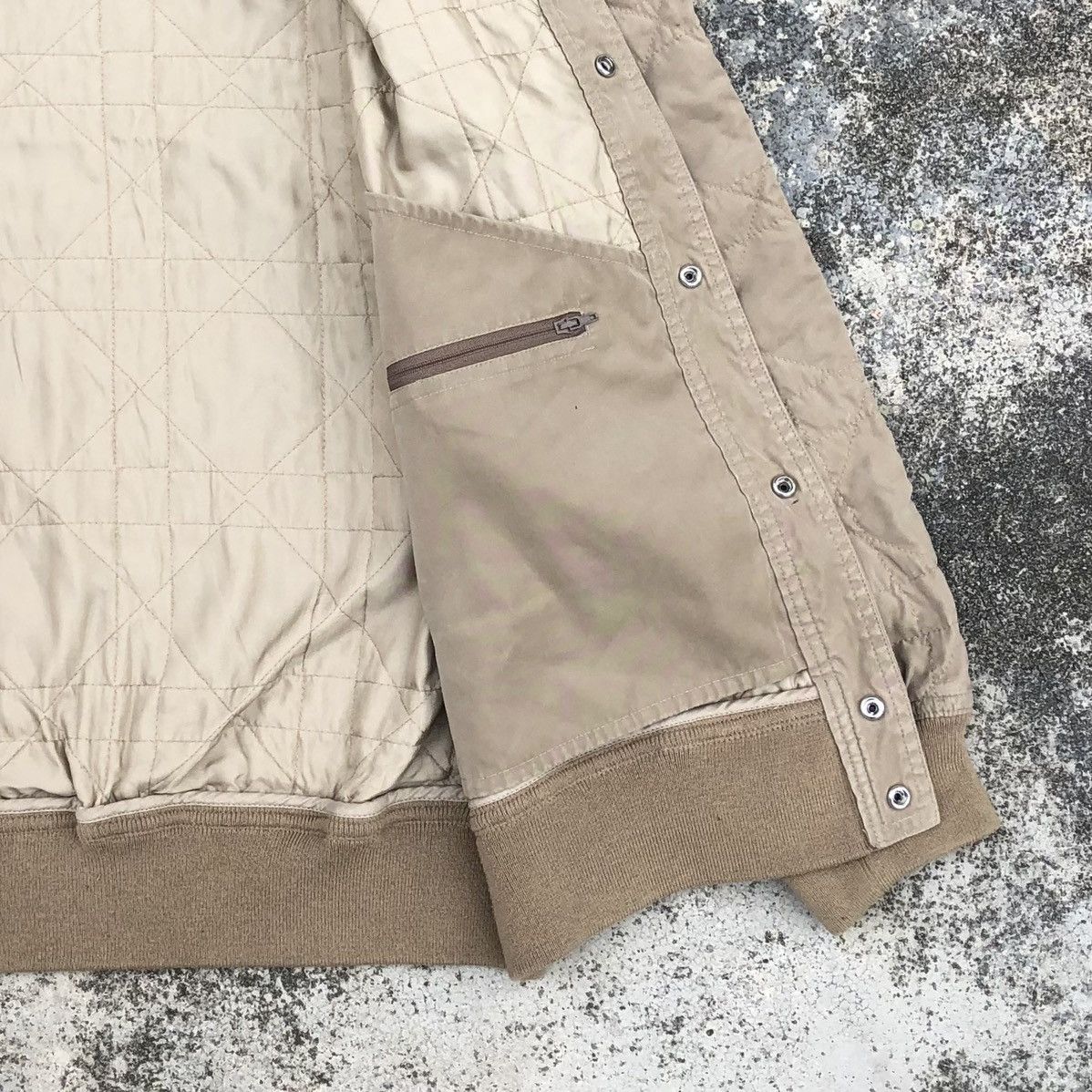 Christian Dior Monsieur Vintage Christian Dior Quilted Bomber Jacket Size US L / EU 52-54 / 3 - 15 Thumbnail