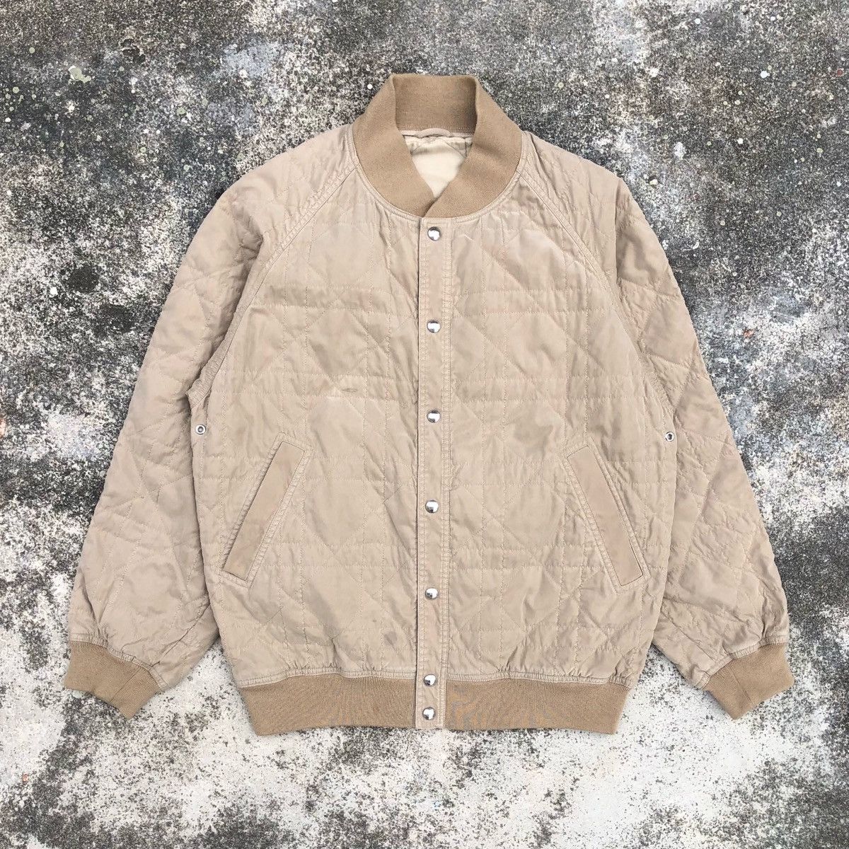 Christian Dior Monsieur Vintage Christian Dior Quilted Bomber Jacket Size US L / EU 52-54 / 3 - 2 Thumbnail