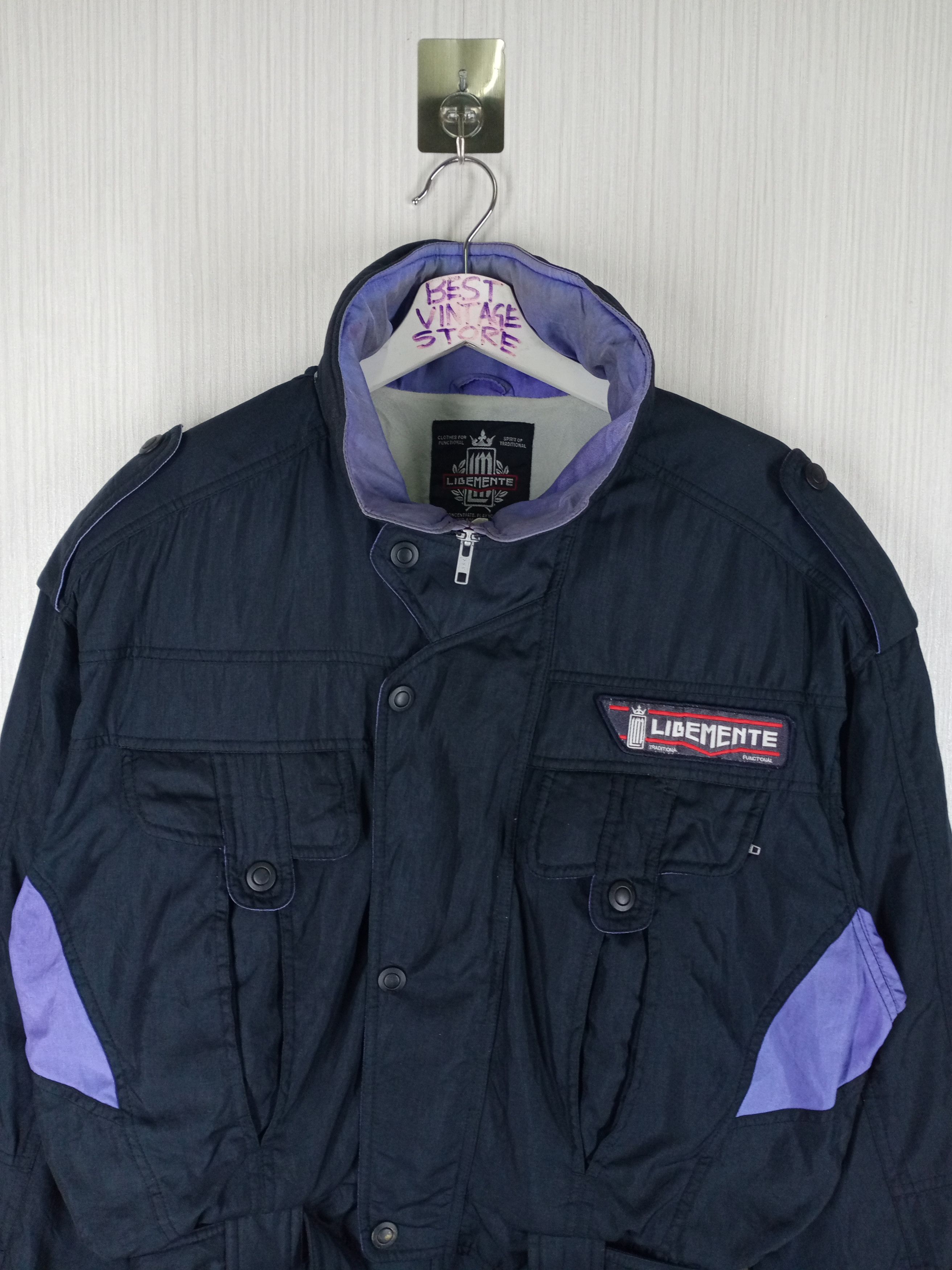 Japanese Brand Vintage 90s Libemente Racing Jacket Nice Design Size US M / EU 48-50 / 2 - 7 Thumbnail