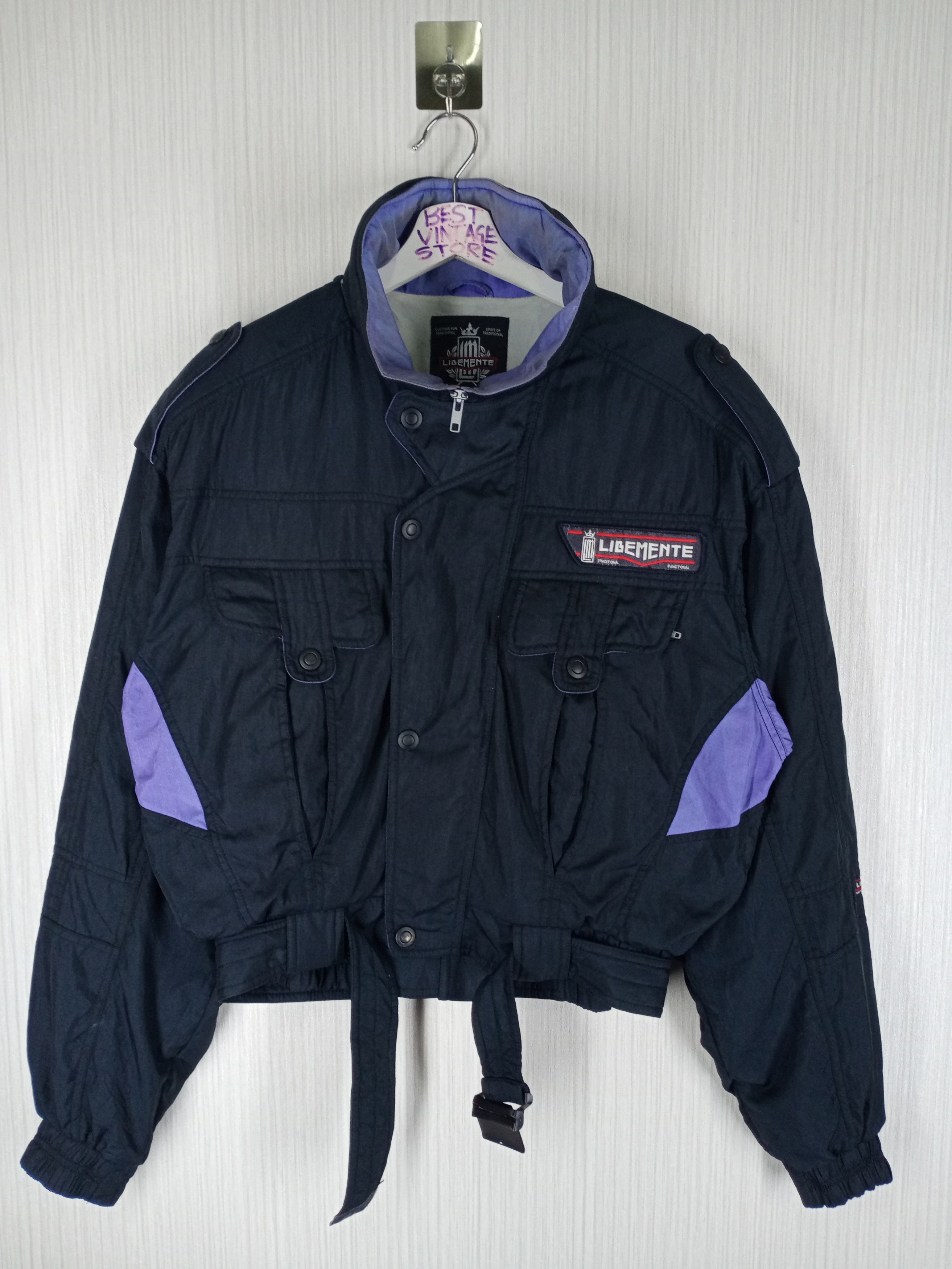 Japanese Brand Vintage 90s Libemente Racing Jacket Nice Design Size US M / EU 48-50 / 2 - 1 Thumbnail