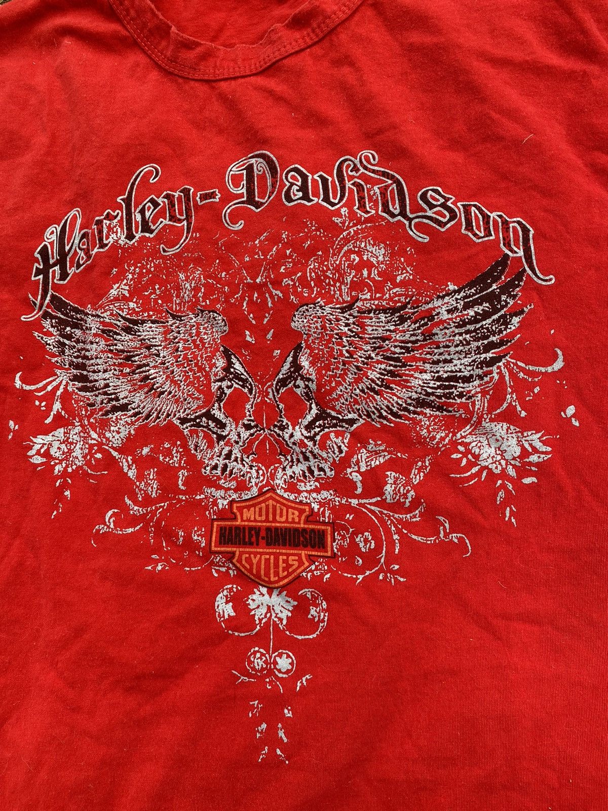 Band Tees Vintage Harley Davidson tee streetwear y2k style size M Size US M / EU 48-50 / 2 - 2 Thumbnail