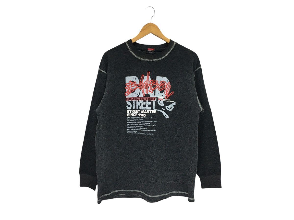 Other Vintage Bad Boy Big Logo Streetwear Sweatshirt Size US L / EU 52-54 / 3 - 1 Thumbnail