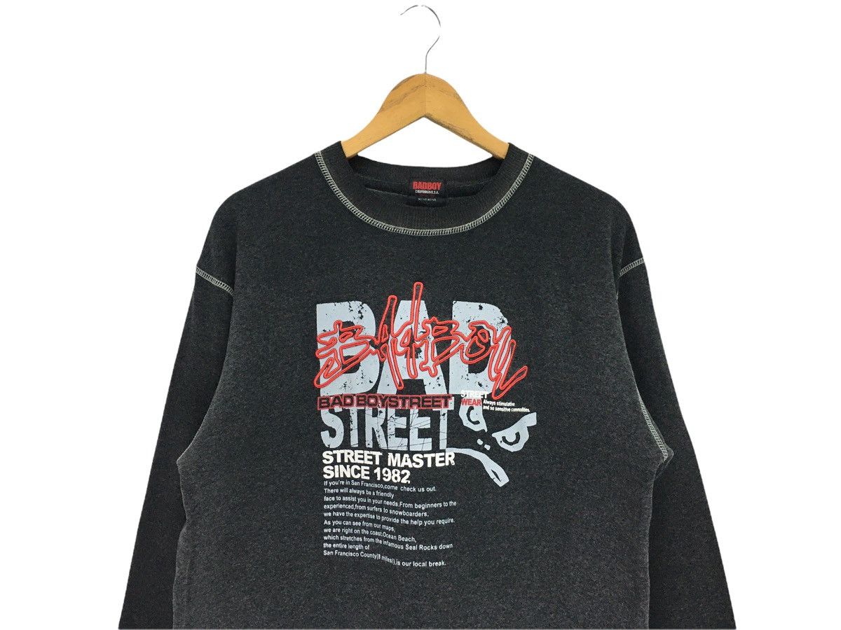 Other Vintage Bad Boy Big Logo Streetwear Sweatshirt Size US L / EU 52-54 / 3 - 2 Thumbnail