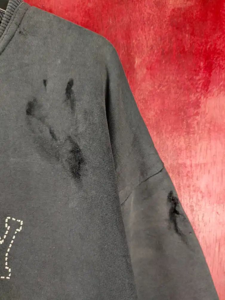 Stussy year 00' Stussy 21 USA Faded ripped Sweatshirt #5414 DL Size US L / EU 52-54 / 3 - 9 Thumbnail