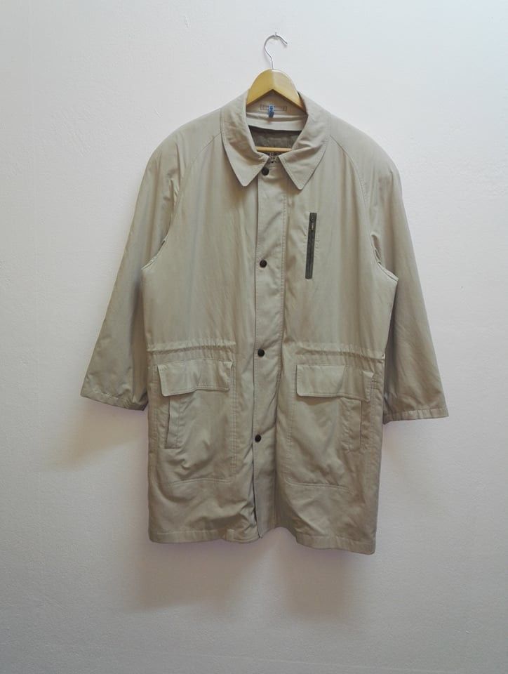 Pierre Cardin Vintage Pierre Cardin Paris Trench Long Coat (code 16) Size US L / EU 52-54 / 3 - 1 Thumbnail