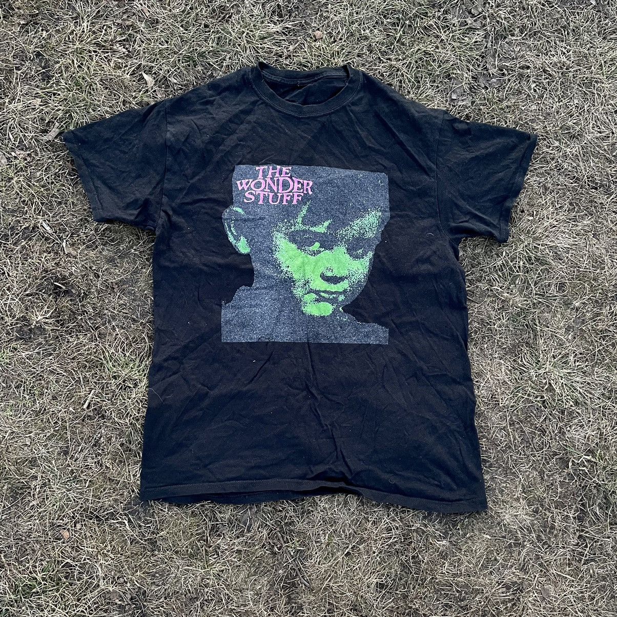 Vintage Vintage 90s Horror Graphic Tee Sun Faded Grunge Dark Vamp L Size US L / EU 52-54 / 3 - 1 Thumbnail