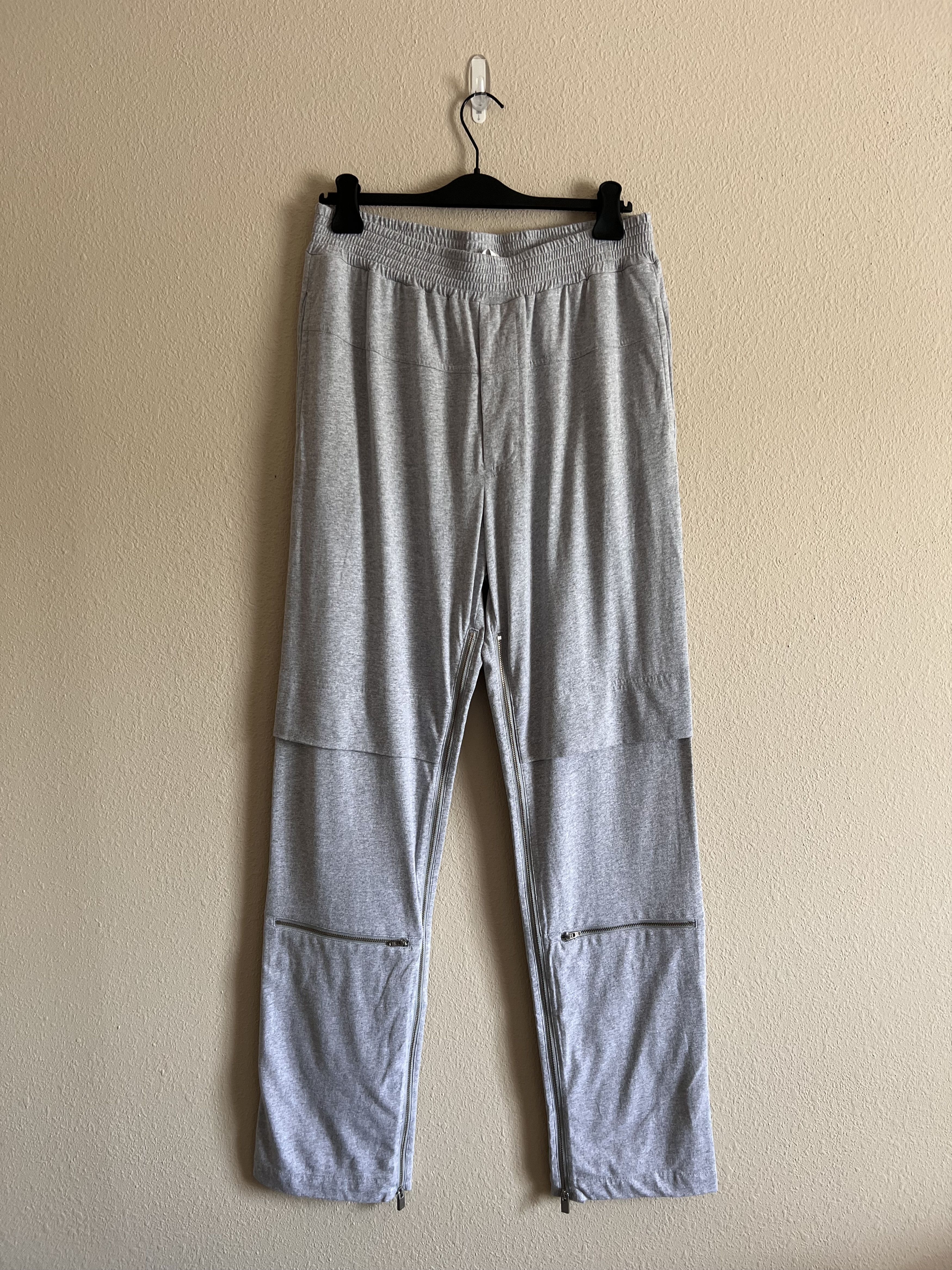 1017 Alyx 9SM Technical Operative Zipper Sweatpants in Grey