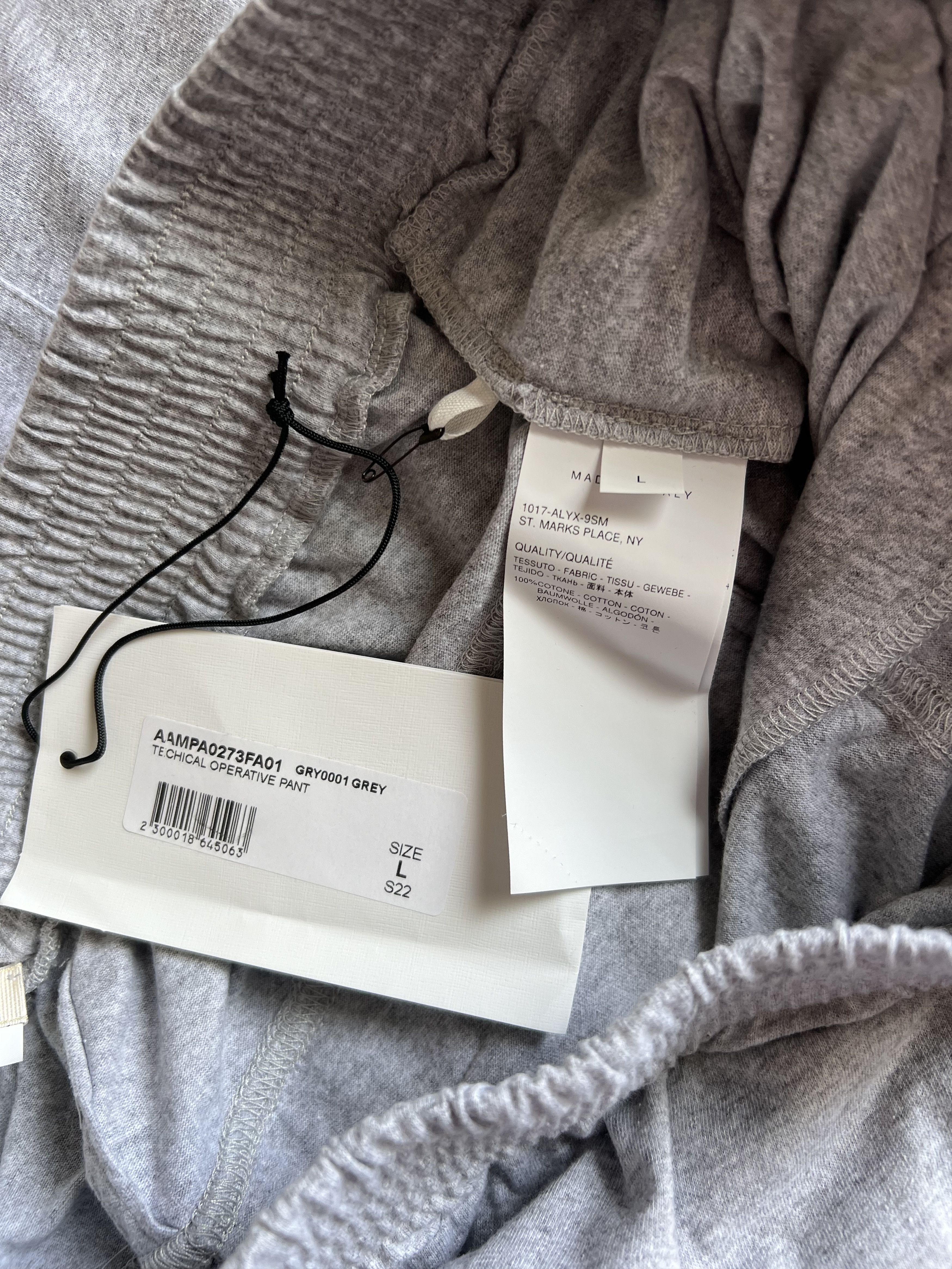 1017 ALYX 9SM 1017 Alyx 9SM Technical Operative Zipper Sweatpants in Grey Size US 34 / EU 50 - 7 Thumbnail