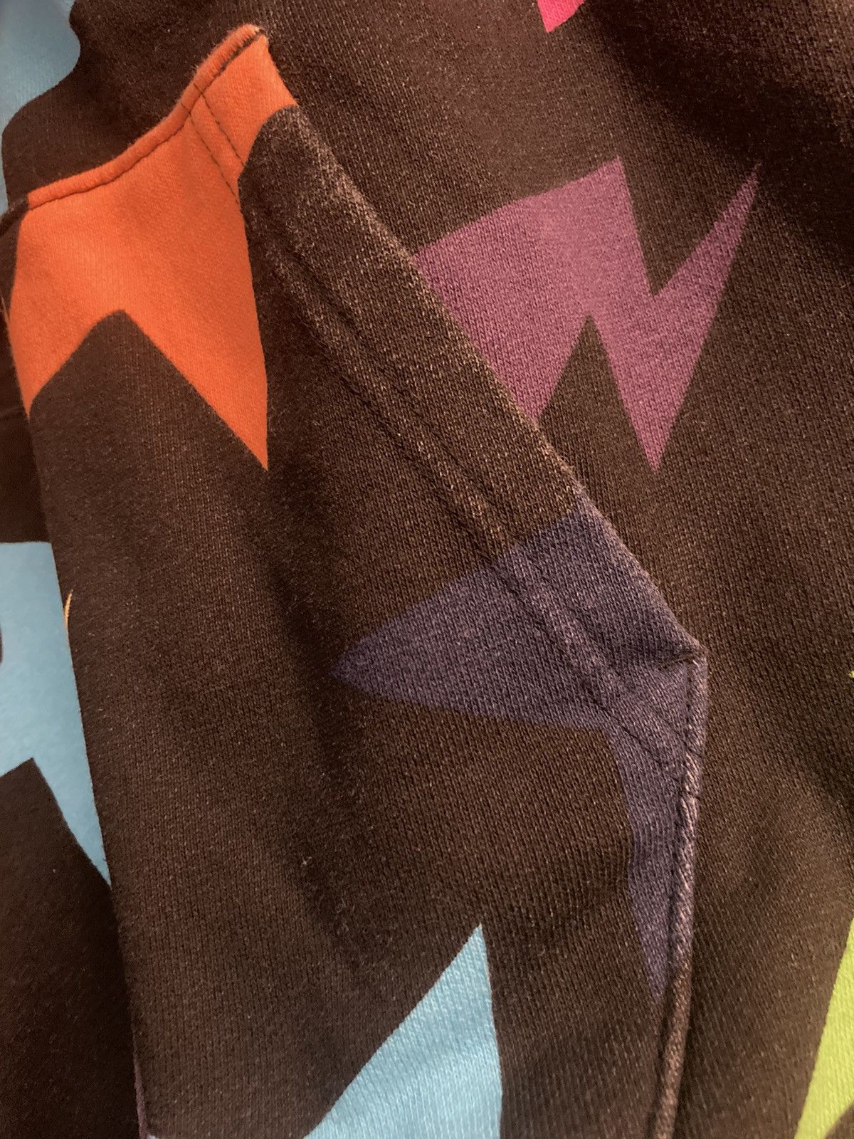Bape × Nigo Bapesta Multicolor Full Zip Hoodie Size US L / EU 52-54 / 3 - 5 Thumbnail