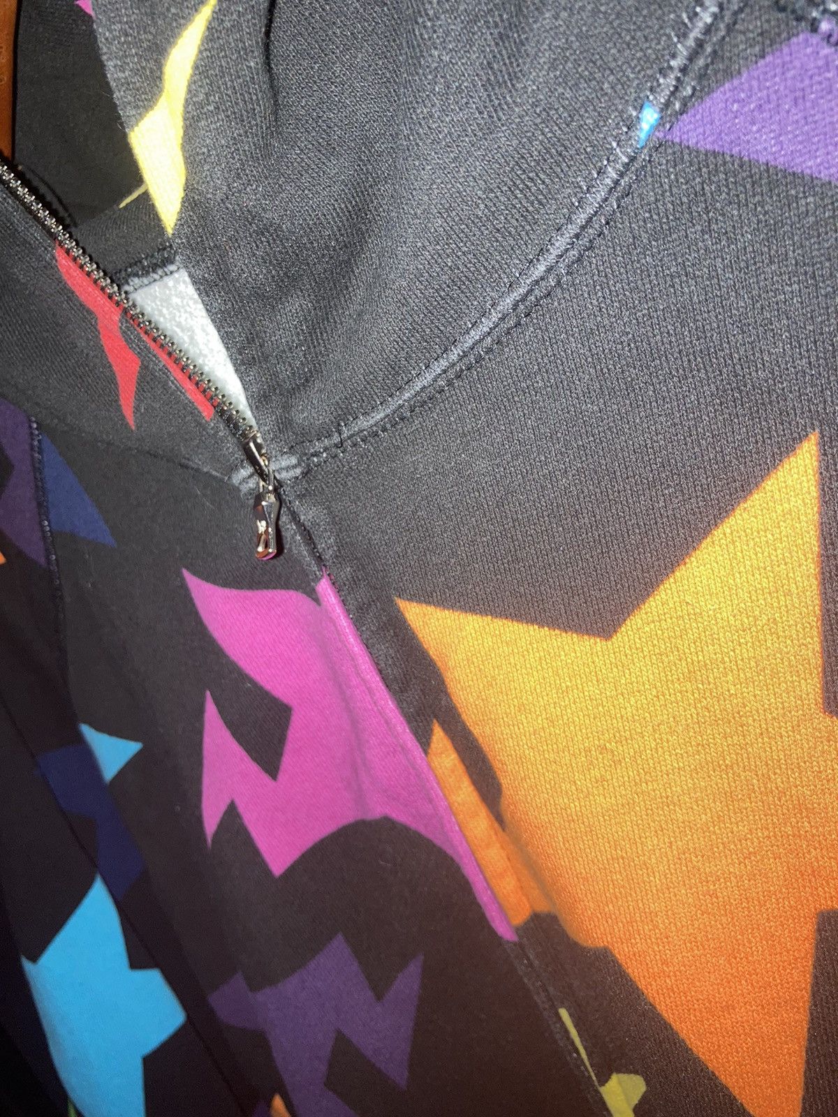 Bape × Nigo Bapesta Multicolor Full Zip Hoodie Size US L / EU 52-54 / 3 - 7 Thumbnail