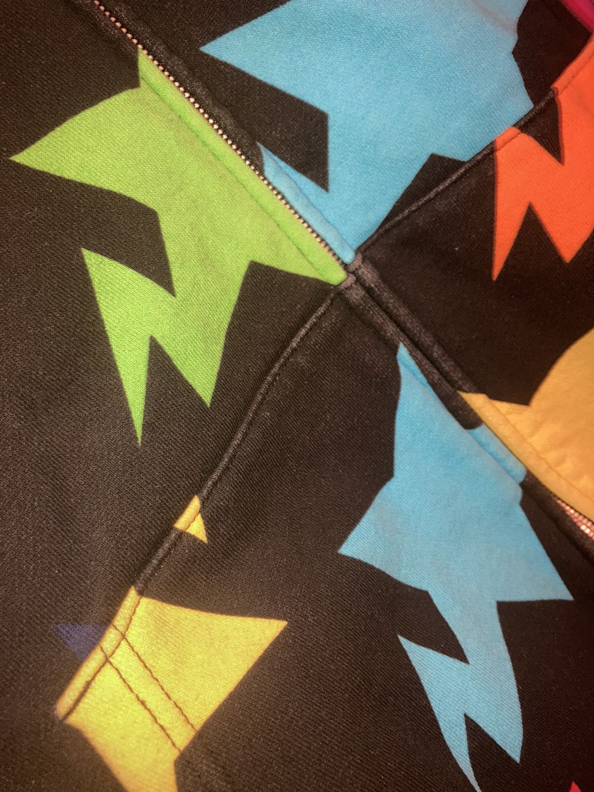 Bape × Nigo Bapesta Multicolor Full Zip Hoodie Size US L / EU 52-54 / 3 - 3 Thumbnail