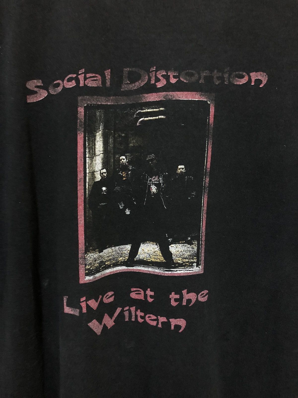 Band Tees × Vintage Vintage Social Distortion Punk Rock Band Very Rare T Shirt Size US XL / EU 56 / 4 - 9 Thumbnail
