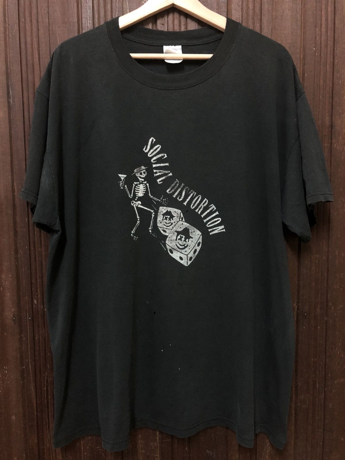 Band Tees × Vintage Vintage Social Distortion Punk Rock Band Very Rare T Shirt Size US XL / EU 56 / 4 - 2 Thumbnail